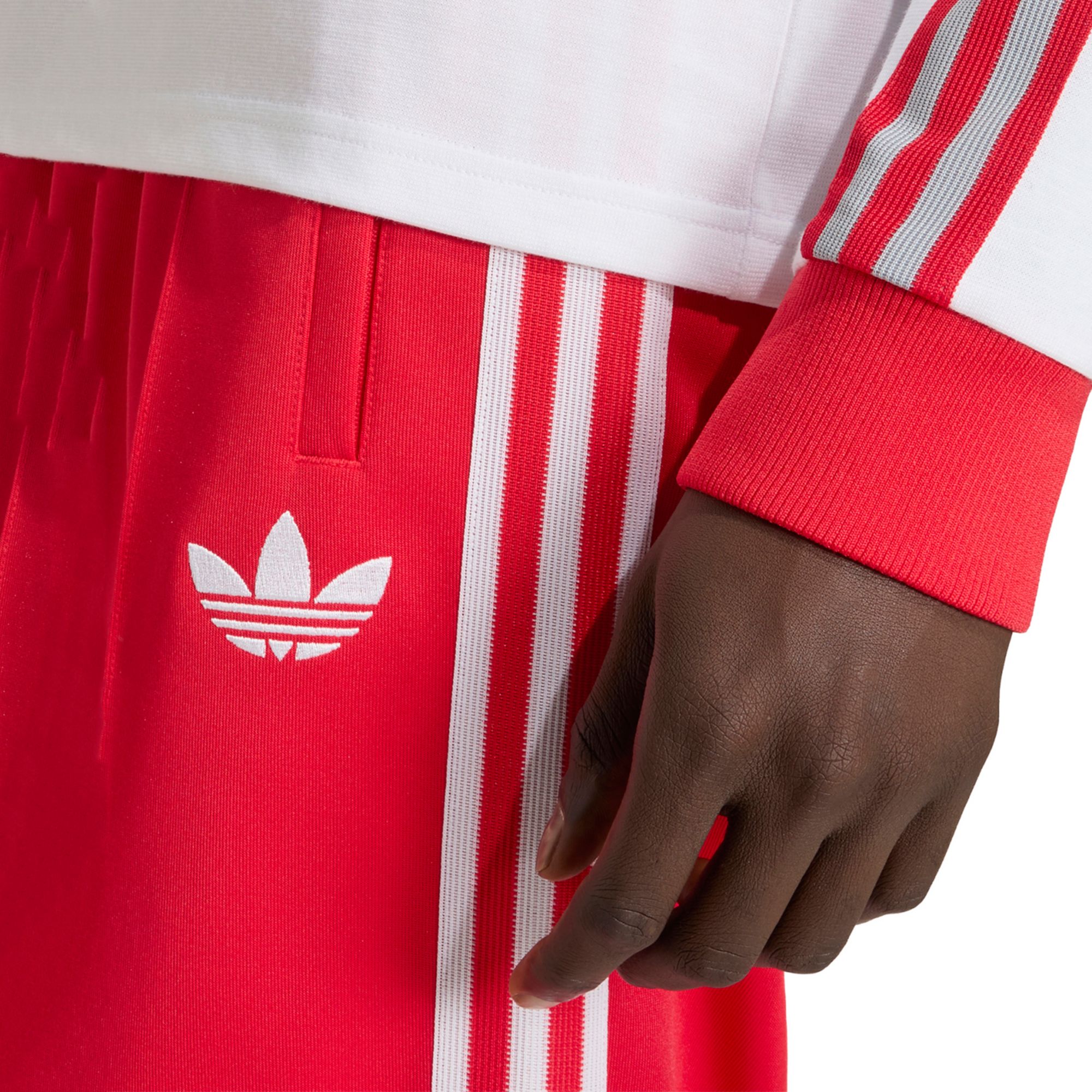 adidas Adult Liverpool FC White 2025 Home Long Sleeve Shirt product image