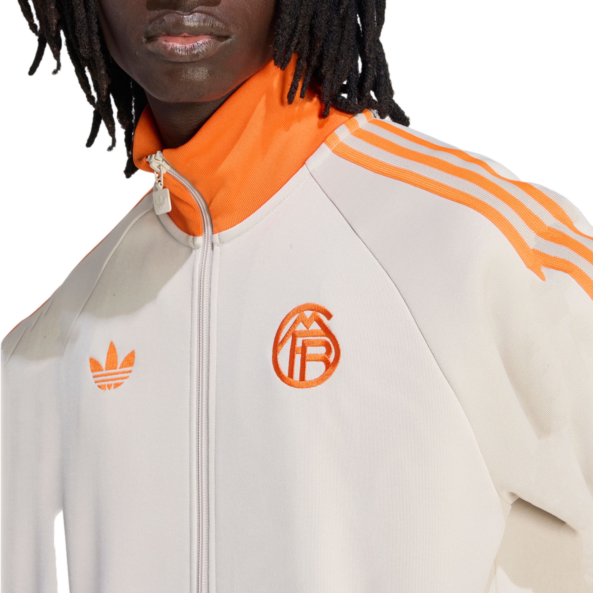 adidas Adult Bayern Munich Grey Track Jacket product image