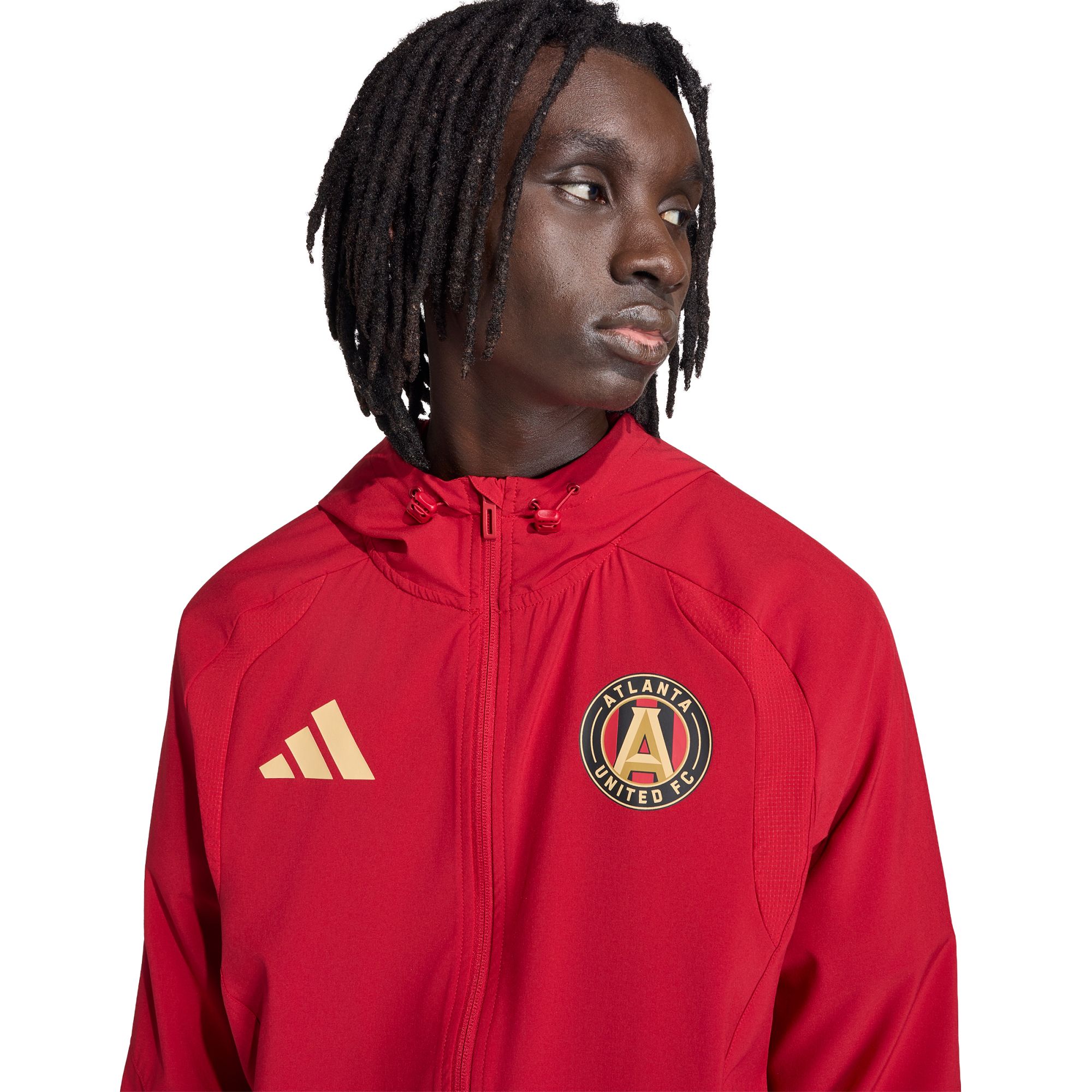 adidas Adult Atlanta United Red 2026 Home Travel Full-Zip Jacket product image