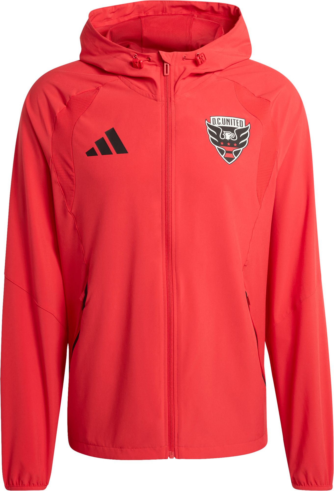 adidas Adult D.C. United Red 2026 Home Travel Full-Zip Jacket product image