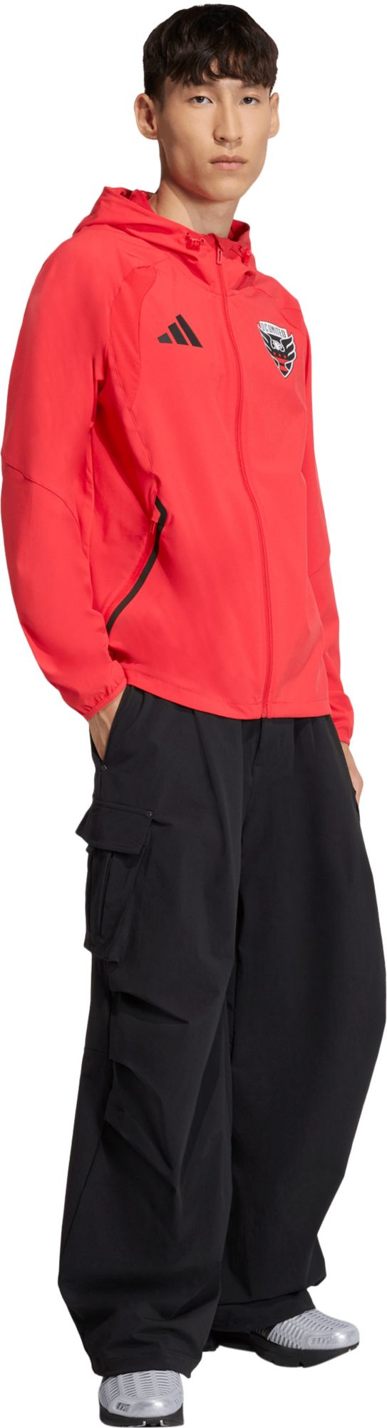 adidas Adult D.C. United Red 2026 Home Travel Full-Zip Jacket product image