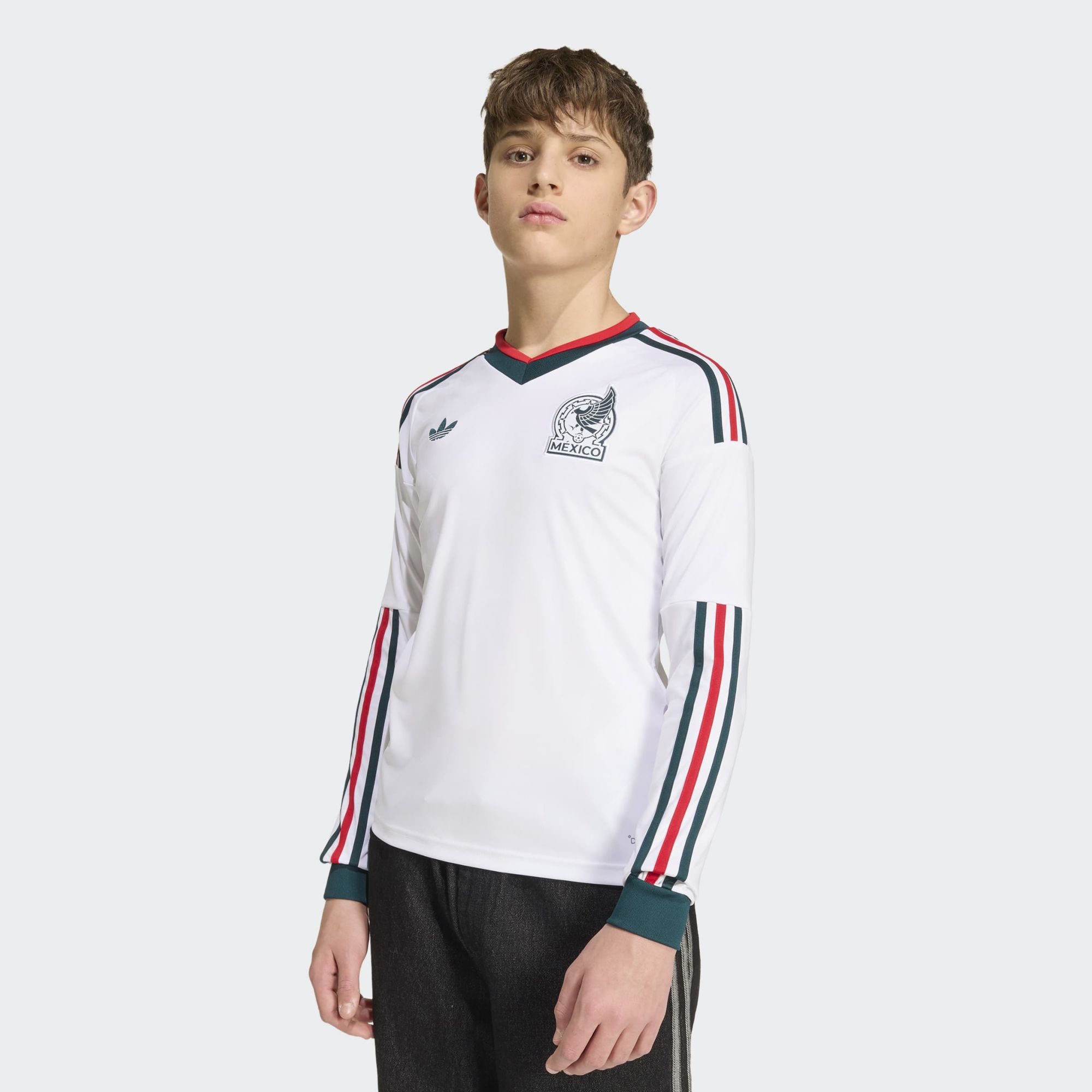 adidas Youth Mexico 2026 Away Long Sleeve Replica Jersey product image