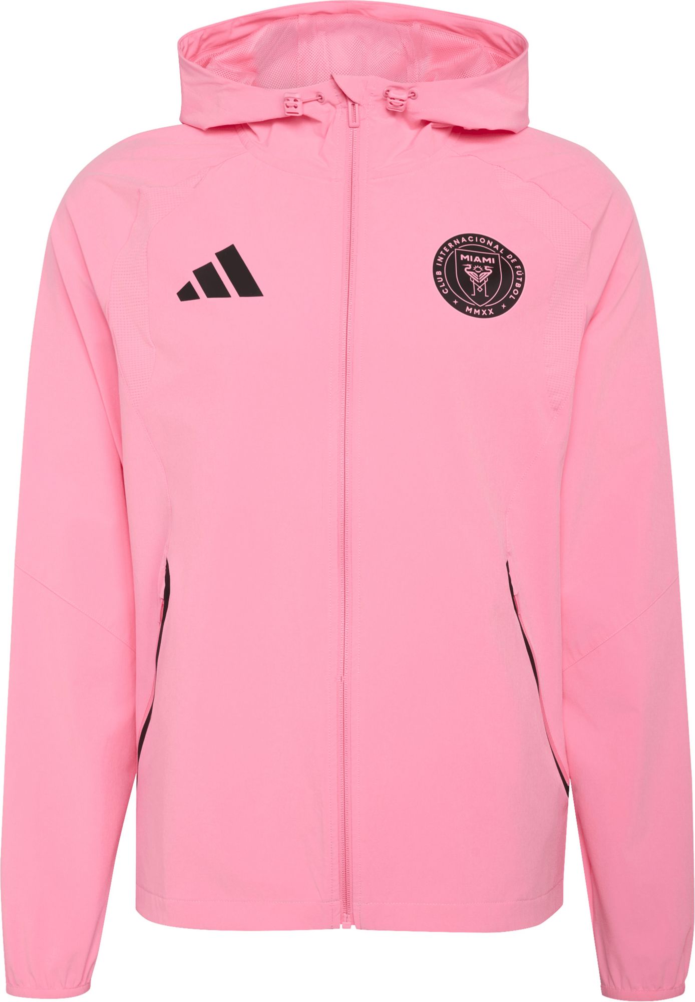 adidas Adult Inter Miami CF Pink 2026 Home Travel Full-Zip Jacket product image