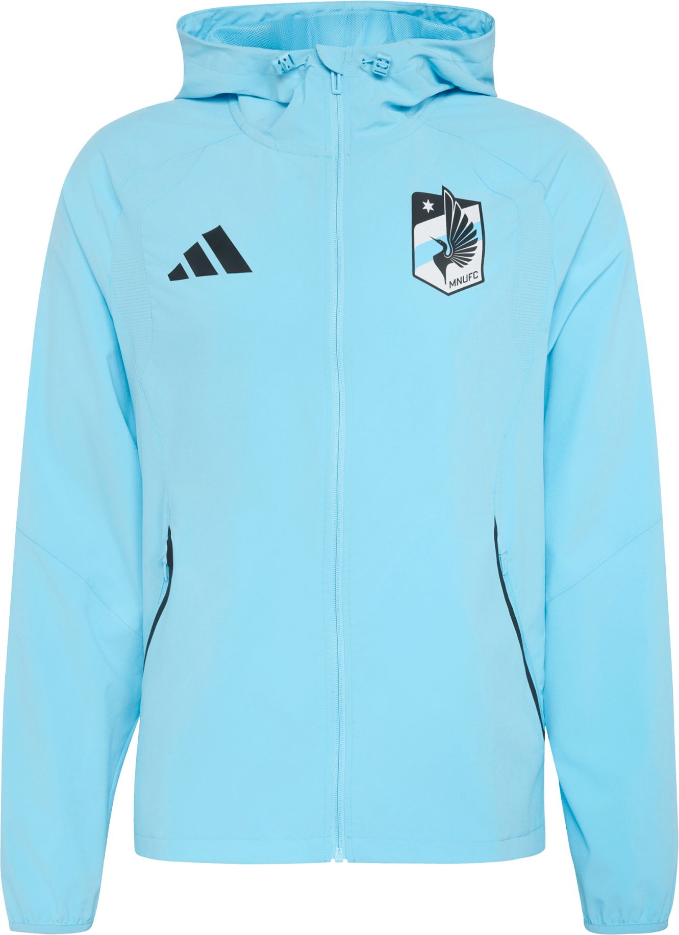 adidas Adult Minnesota United FC Light Blue 2026 Home Travel Full-Zip Jacket product image