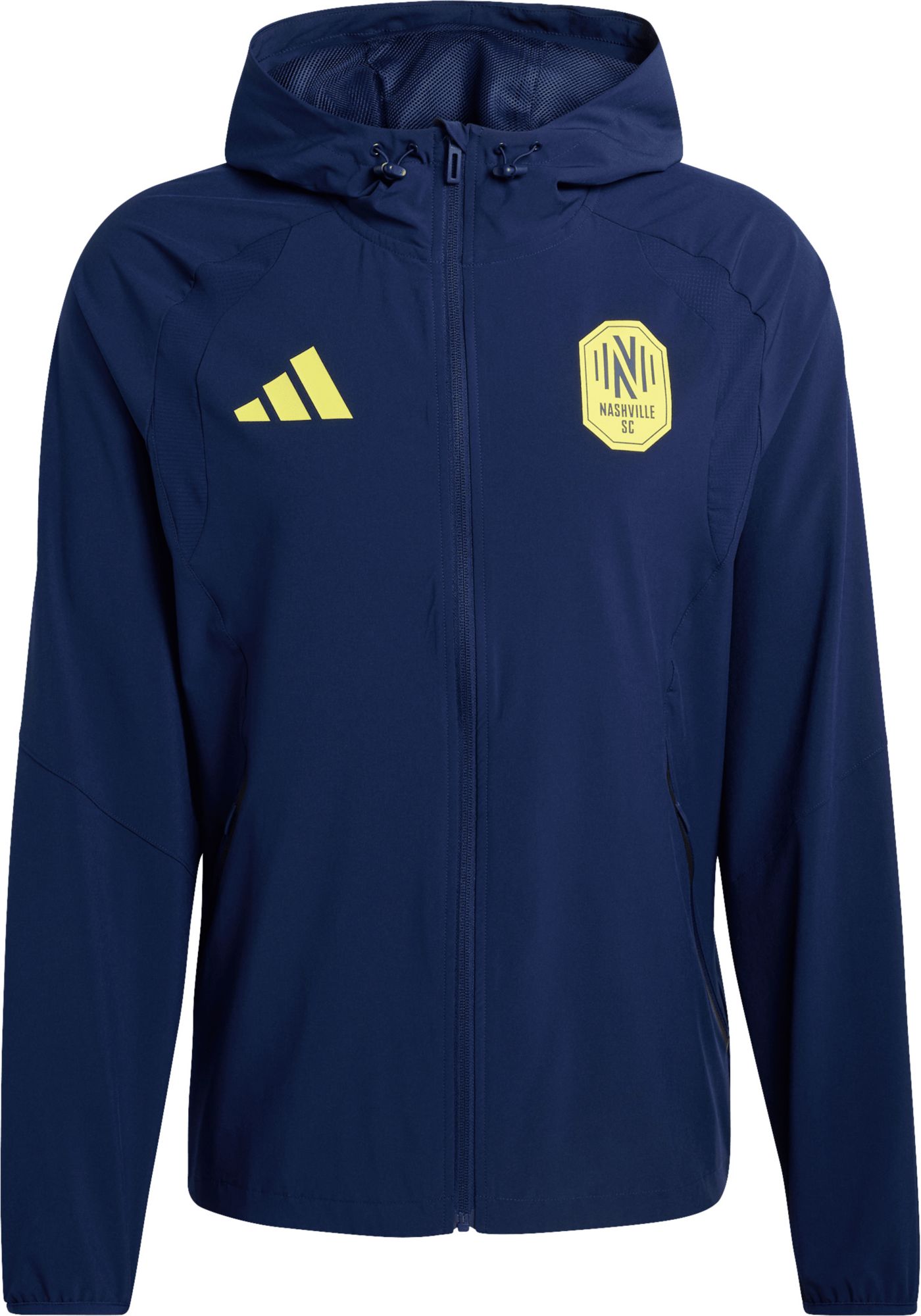 adidas Adult Nashville SC Navy 2026 Home Travel Full-Zip Jacket product image