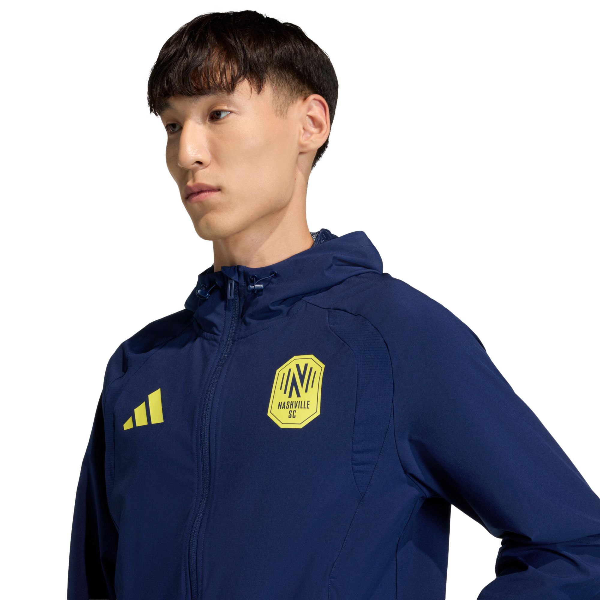 adidas Adult Nashville SC Navy 2026 Home Travel Full-Zip Jacket product image