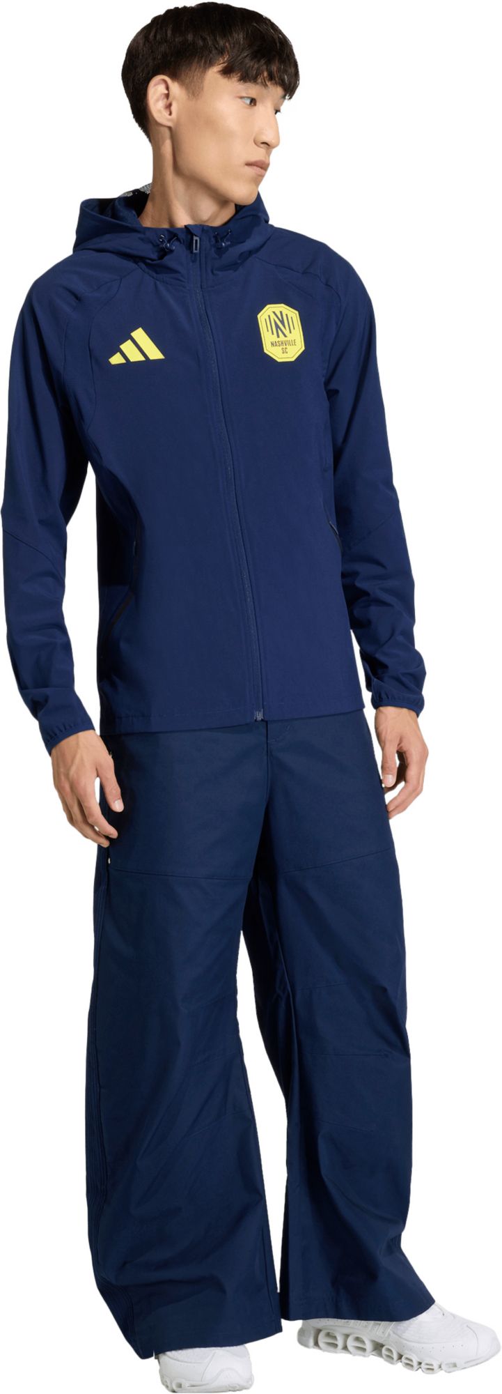 adidas Adult Nashville SC Navy 2026 Home Travel Full-Zip Jacket product image