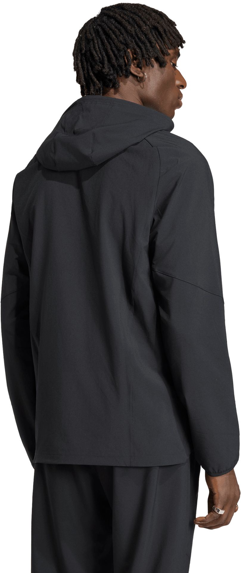 adidas Men's New York Red Bulls Black 2026 Home Travel Full-Zip Jacket product image