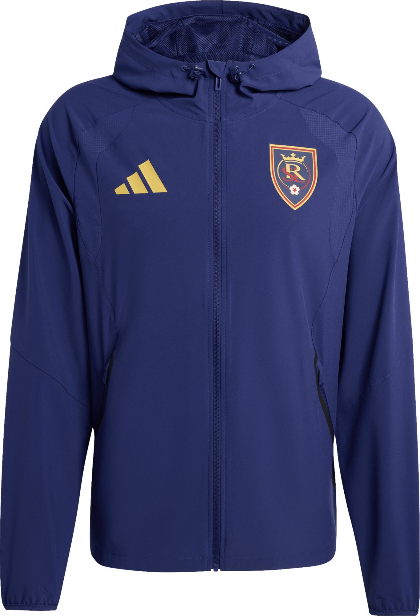 adidas Men's Real Salt Lake Navy 2026 Home Travel Full-Zip Jacket product image