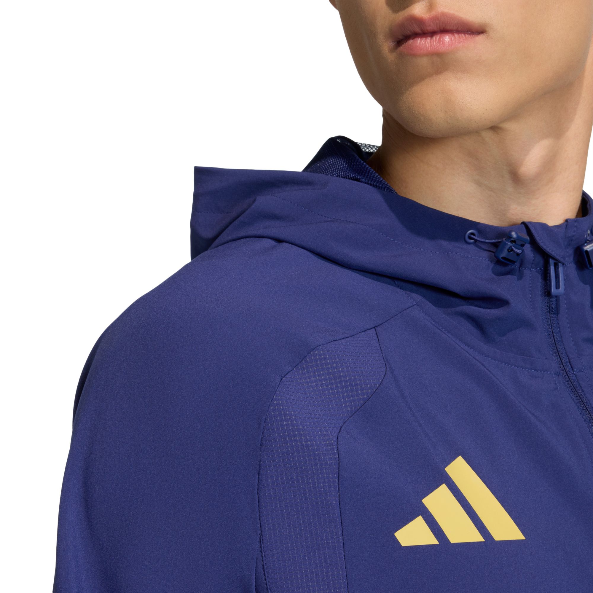 adidas Men's Real Salt Lake Navy 2026 Home Travel Full-Zip Jacket product image
