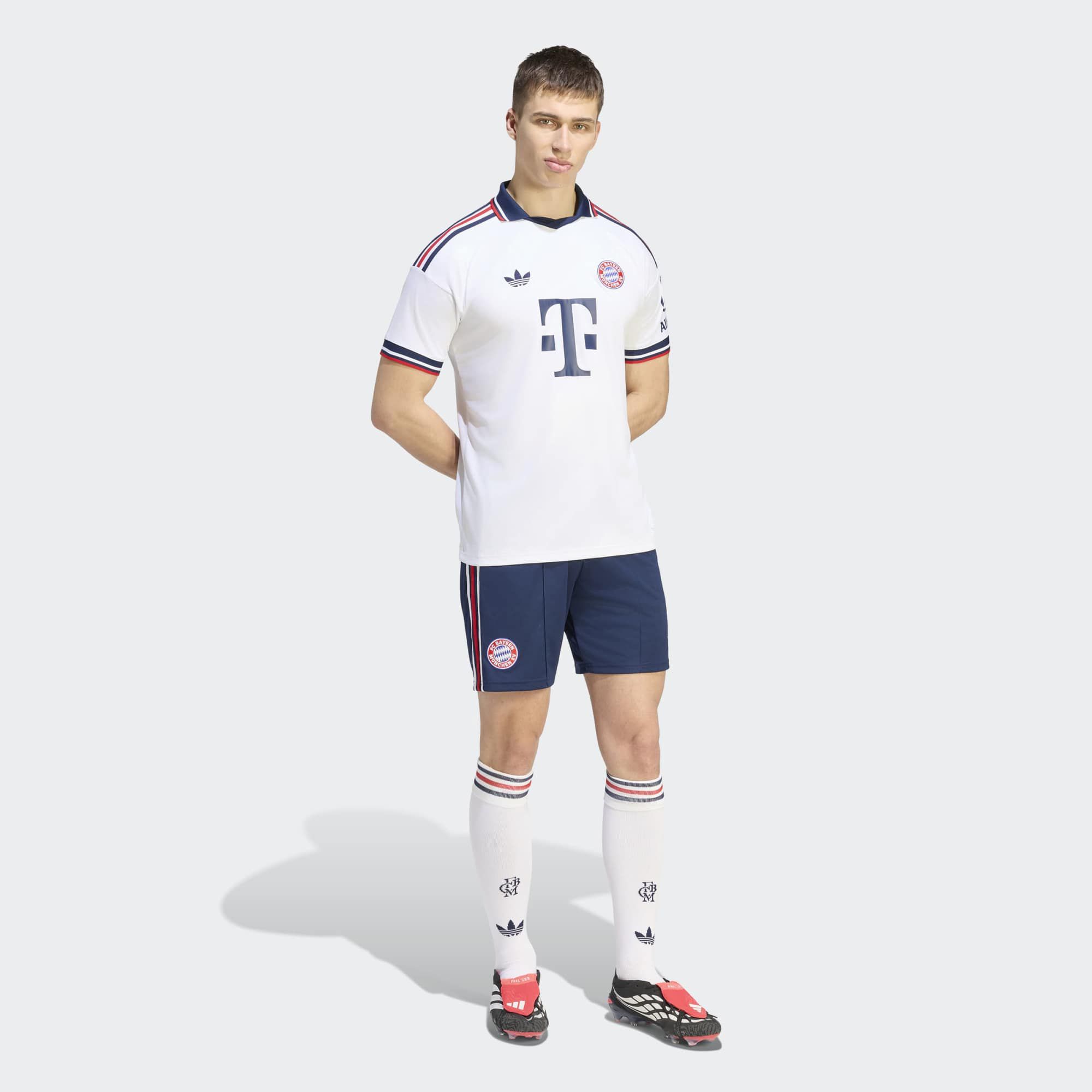 adidas Adult Bayern Munich White 2026 Away Replica Jersey product image