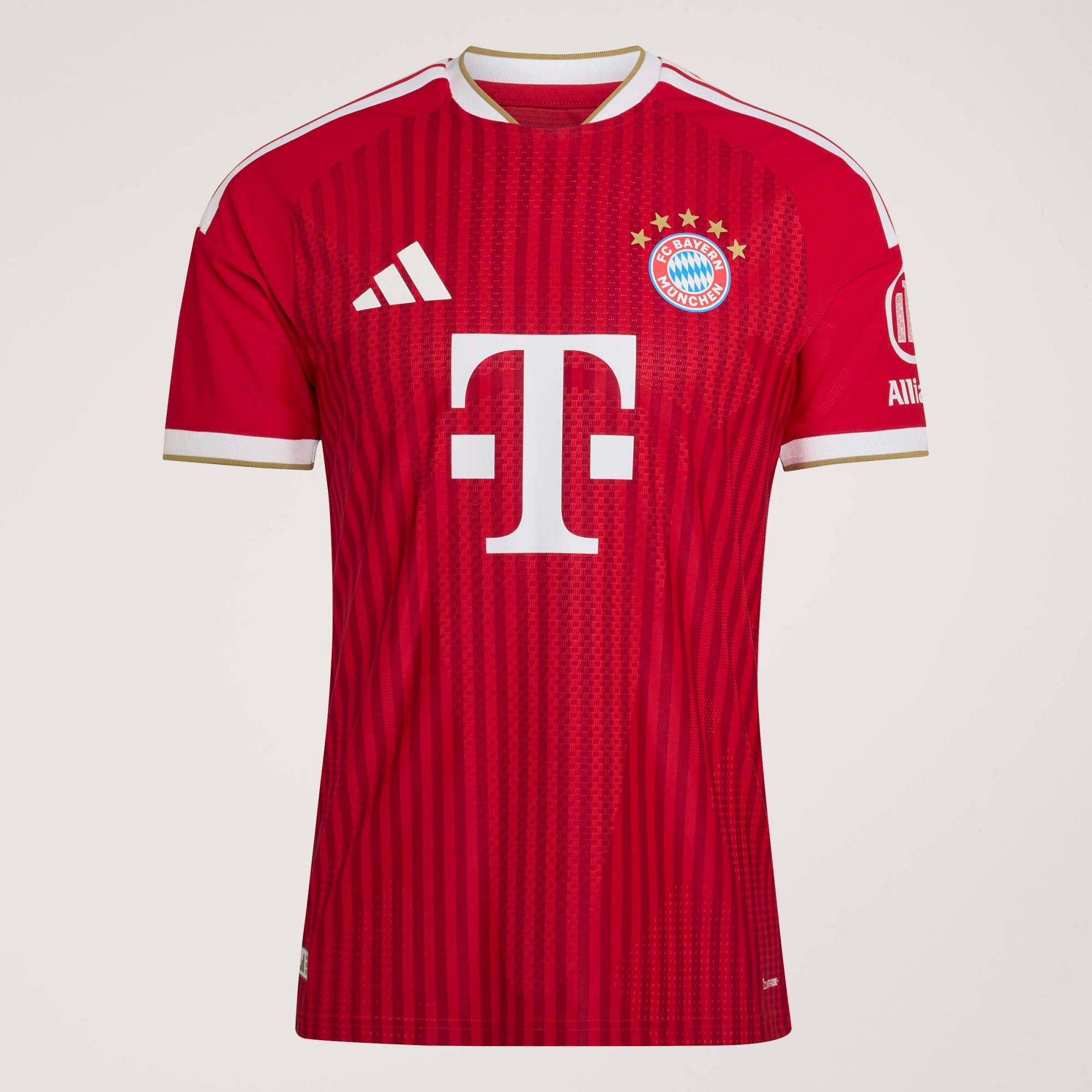 adidas Adult Bayern Munich 2026 Red Home Authentic Jersey product image