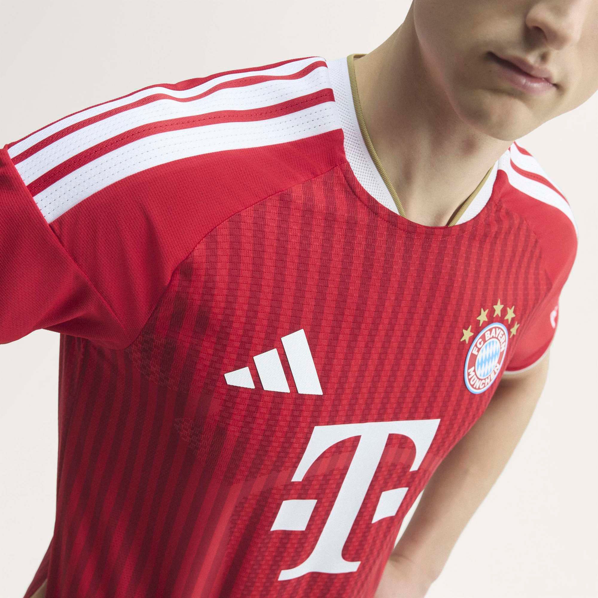 adidas Adult Bayern Munich 2026 Red Home Authentic Jersey product image