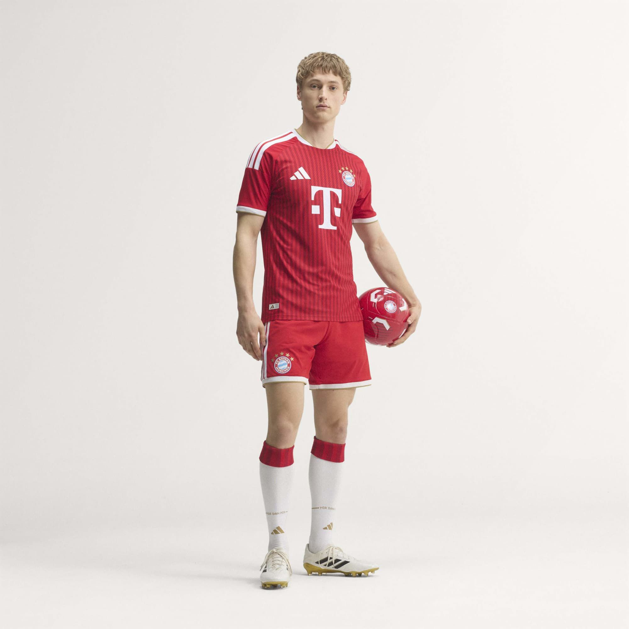 adidas Adult Bayern Munich 2026 Red Home Authentic Jersey product image