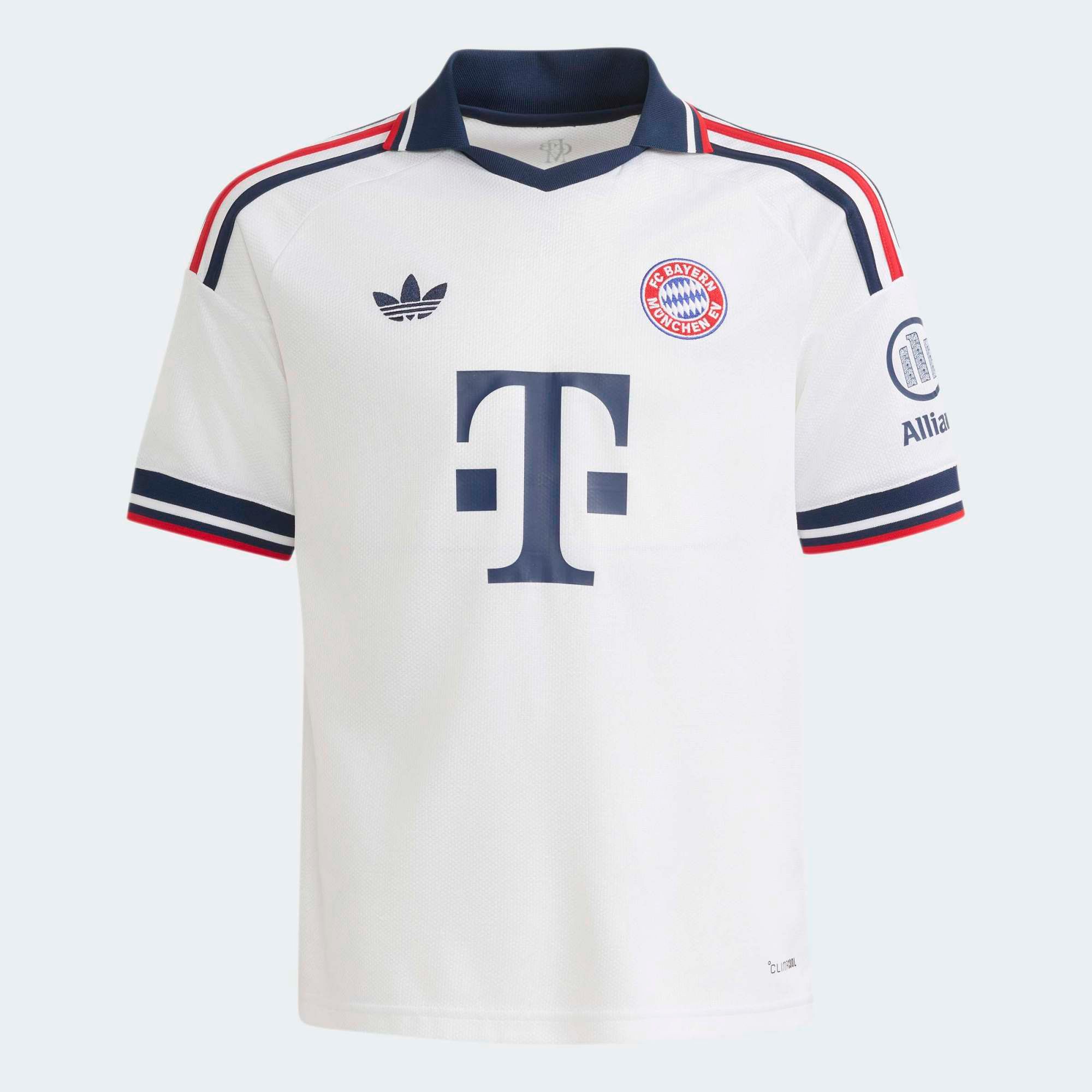 adidas Youth Bayern Munich White 2026 Away Replica Jersey product image