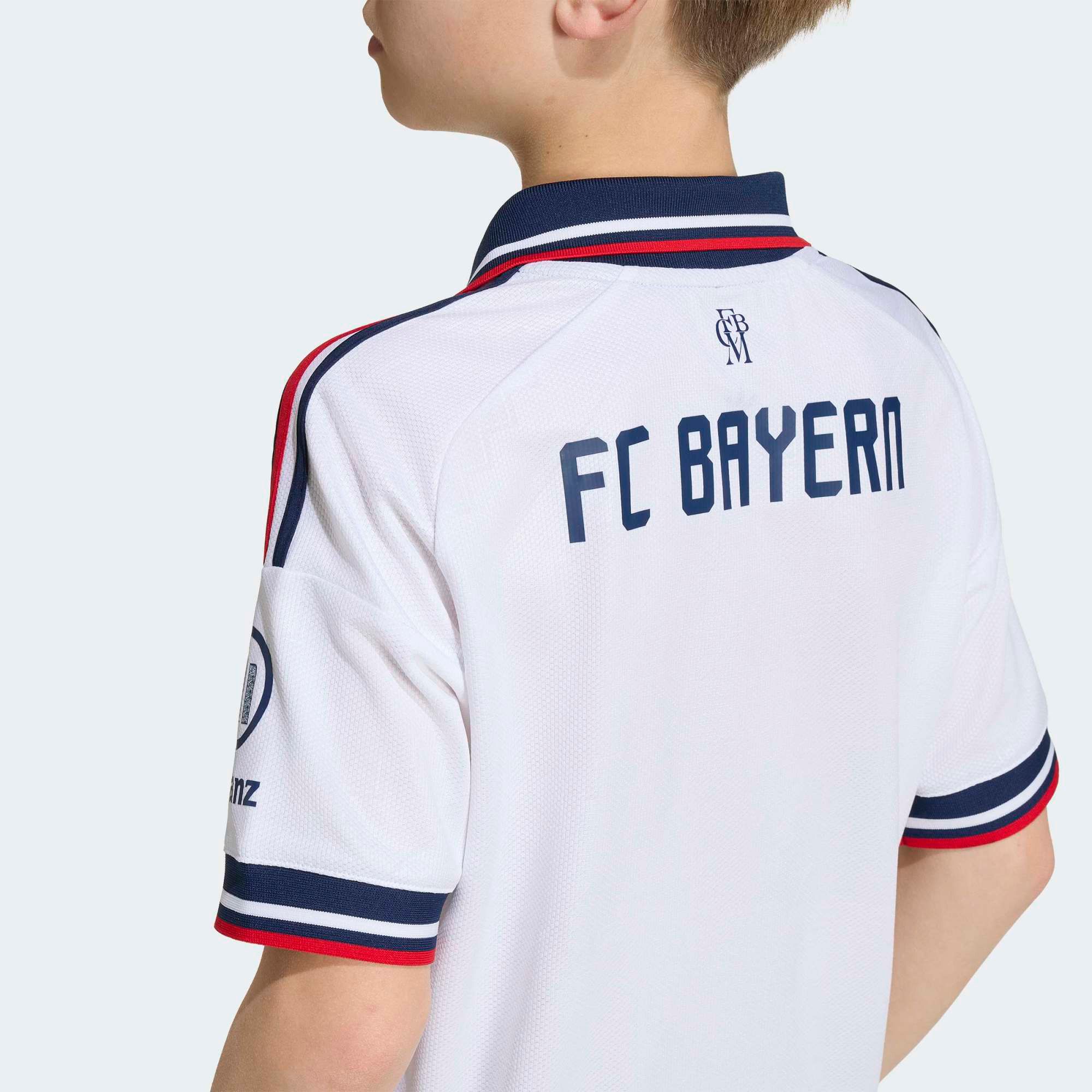 adidas Youth Bayern Munich White 2026 Away Replica Jersey product image