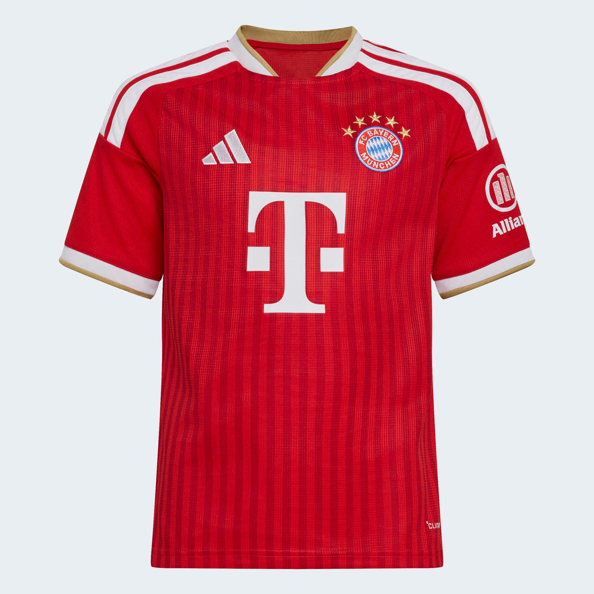 adidas Youth Bayern Munich 2026 Red Home Replica Jersey product image