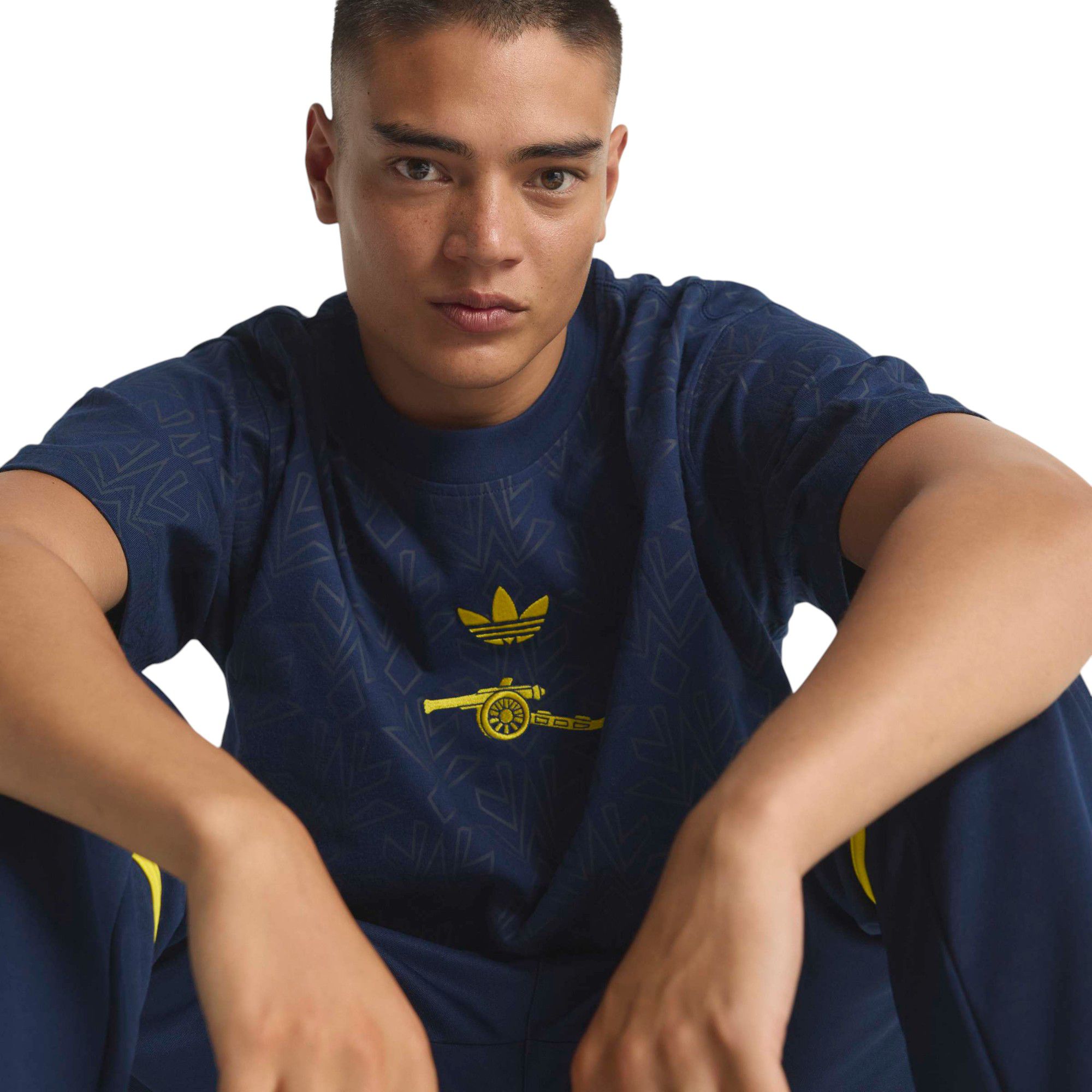 adidas Adult Arsenal Indigo Vintage T-Shirt product image