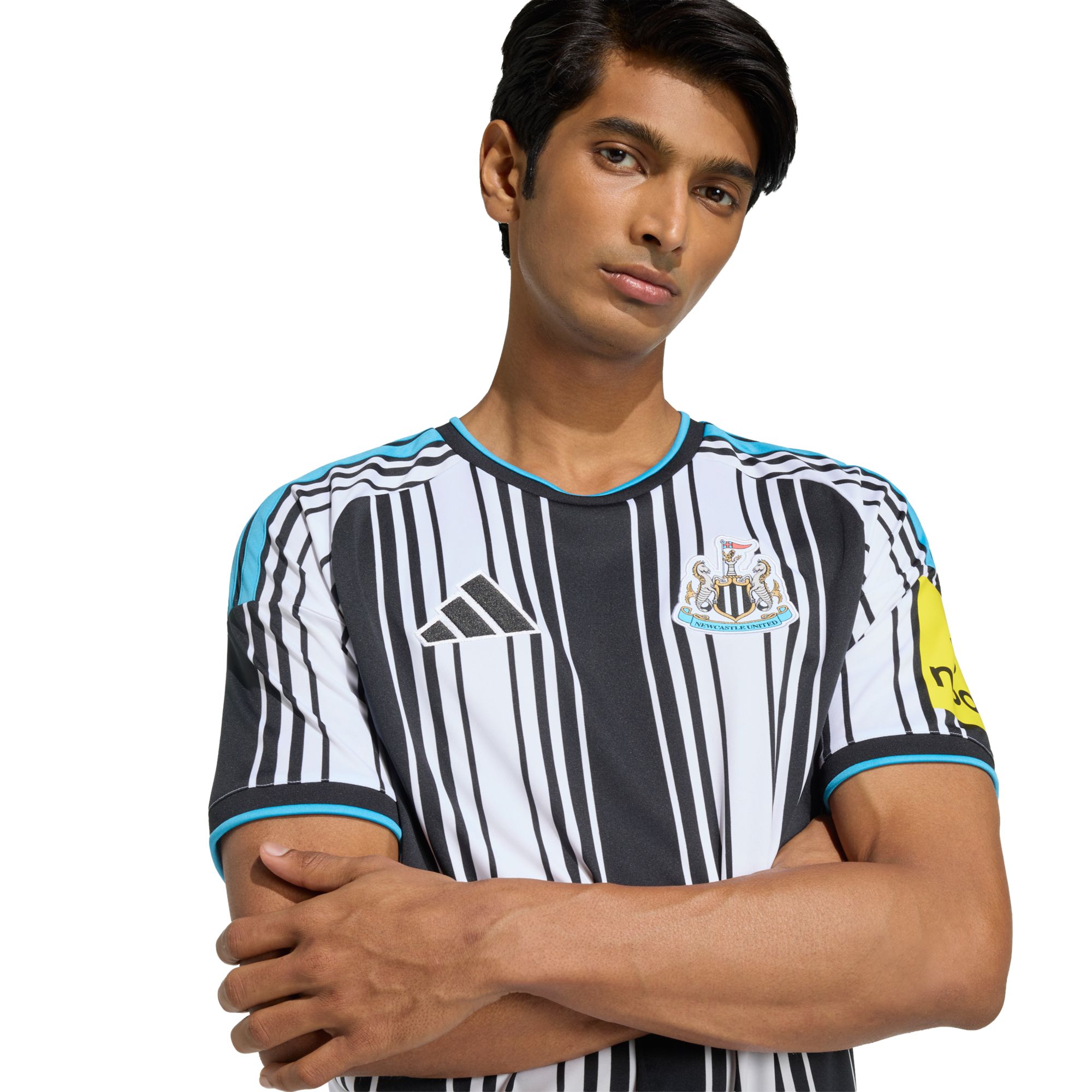 adidas Adult Newcastle United 2026 Black Home Replica Jersey product image