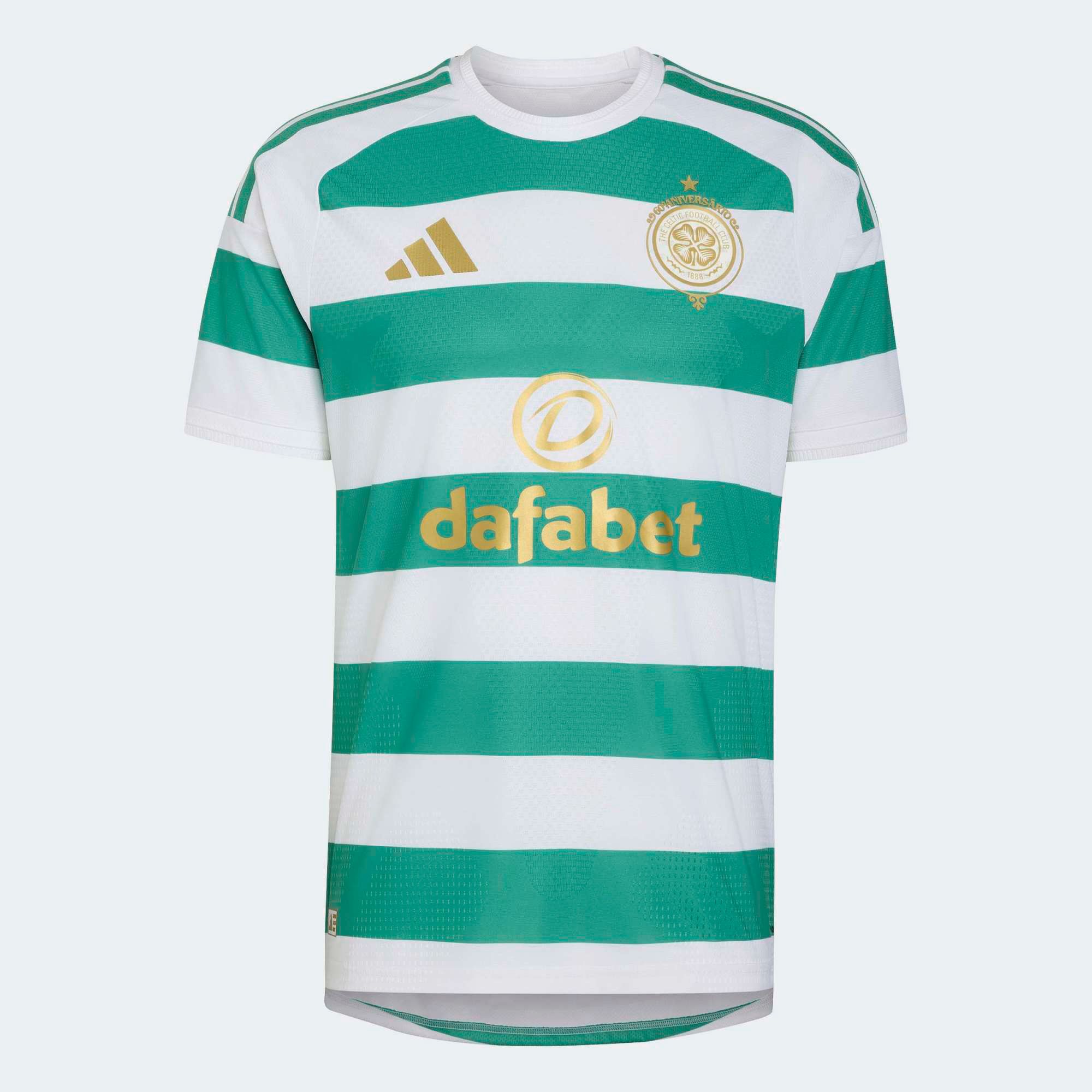 adidas Adult Celtic FC 2026 White Home Authentic Jersey product image