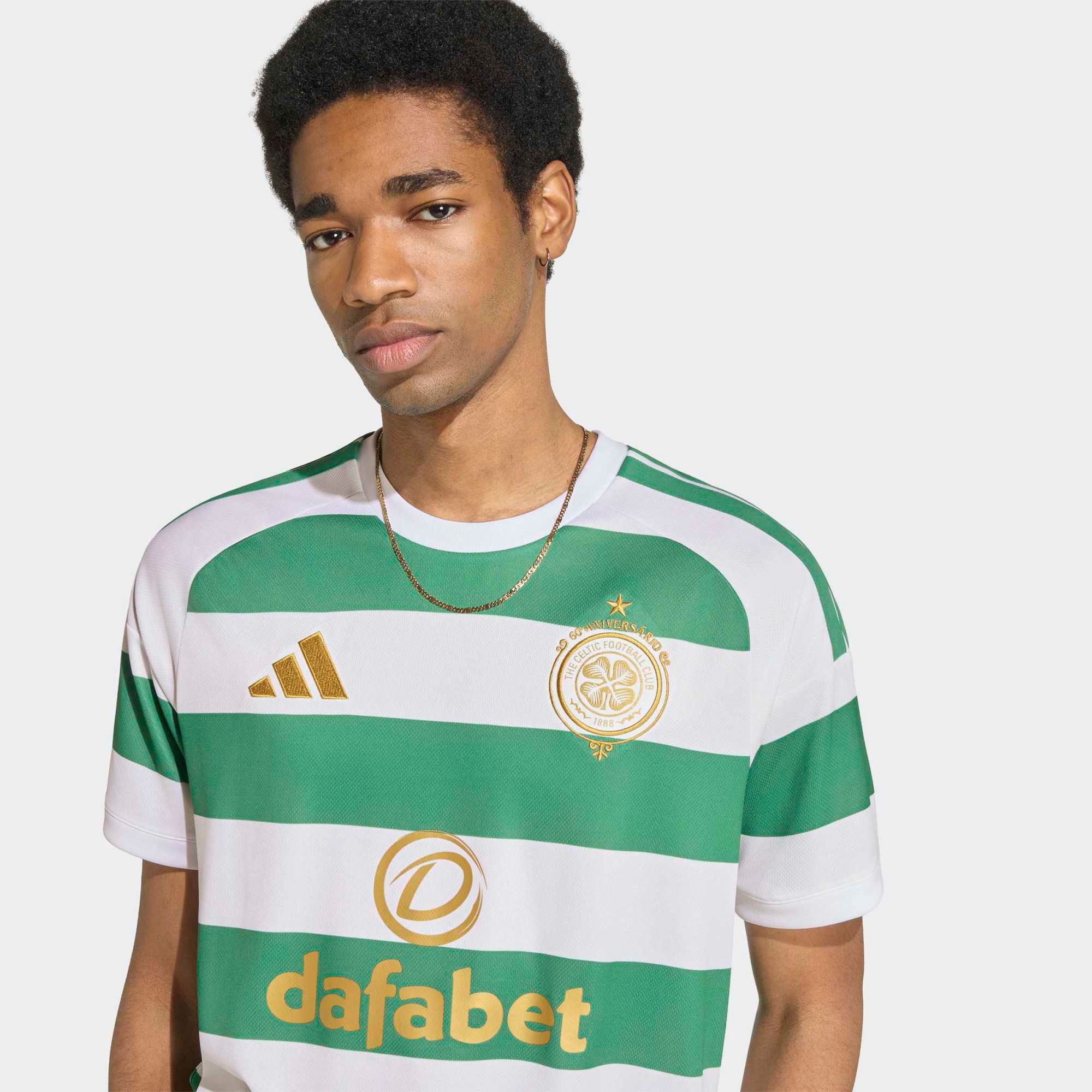 adidas Adult Celtic FC 2026 White Home Replica Jersey product image
