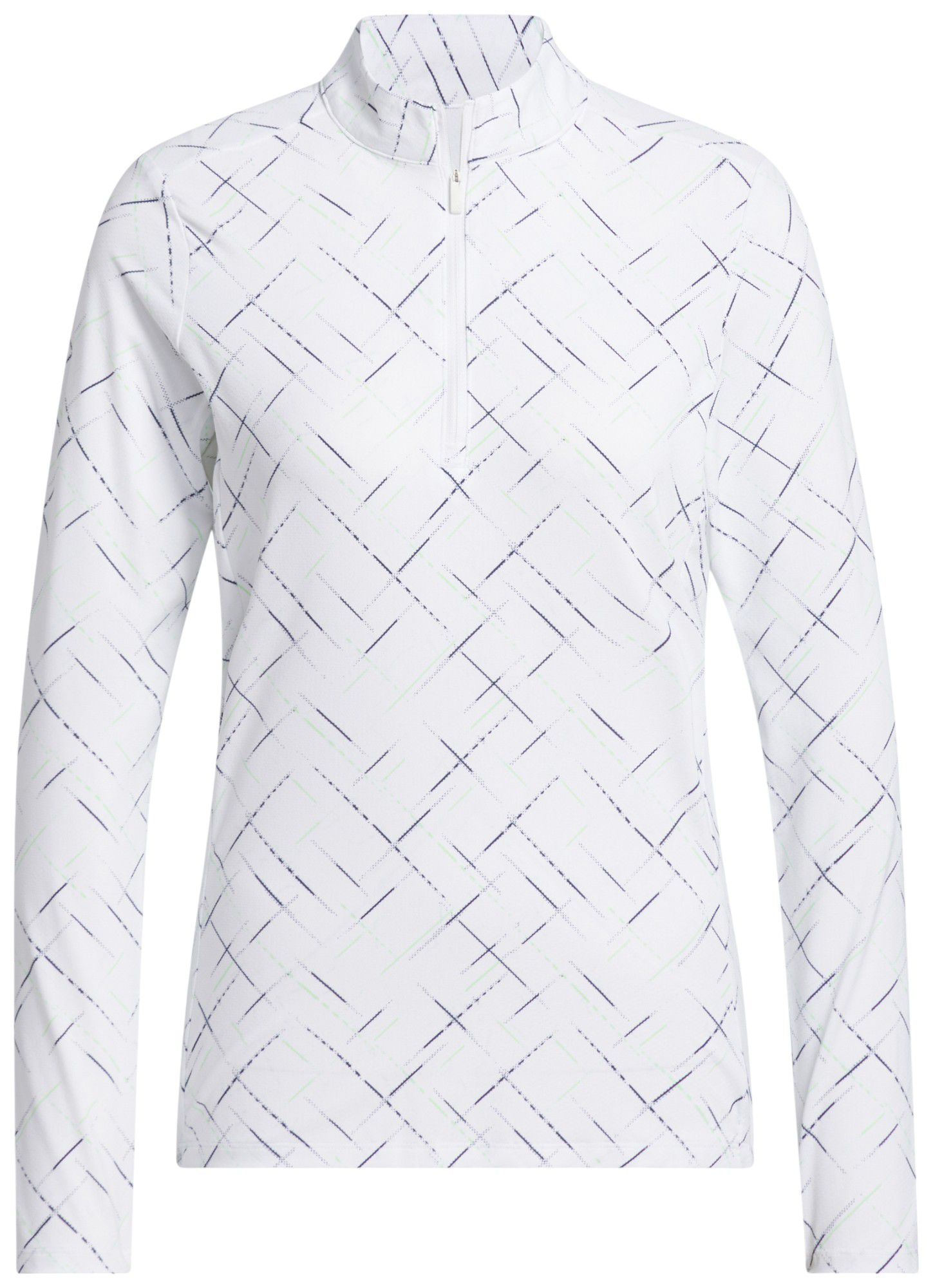 adidas Women's Ultimate365 Printed 1/4 Zip Mock Neck Shirt product image