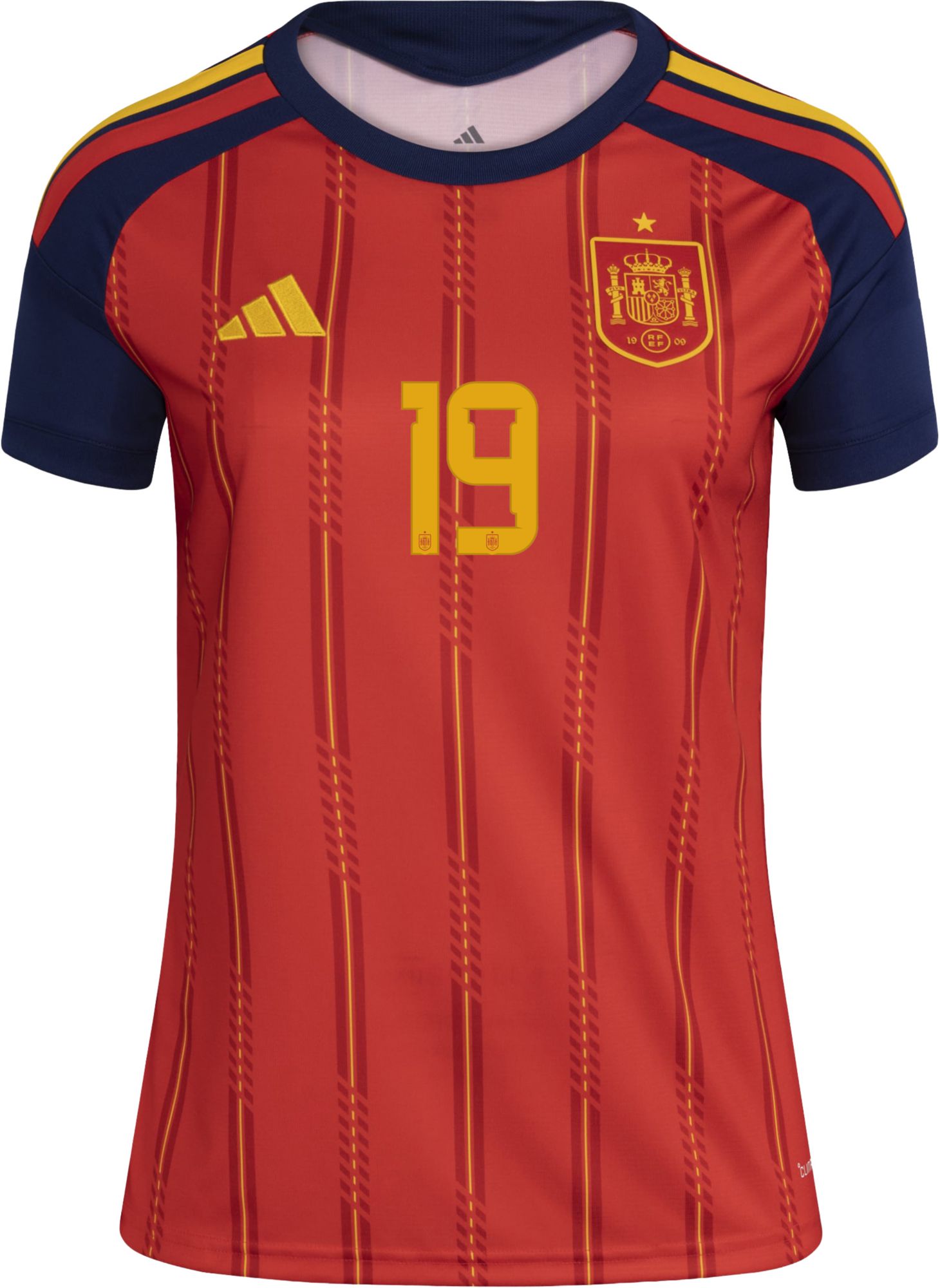 adidas Women's Spain Lamine Yamal #19 2026 Home Replica Jersey product image