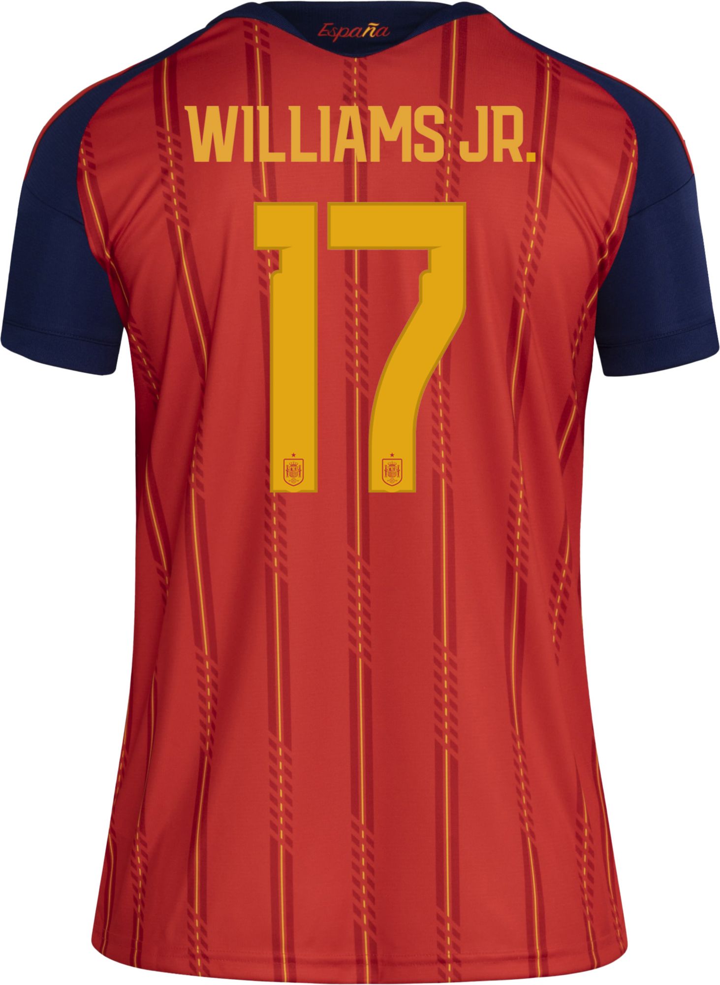 adidas Women's Spain Nico Williams #17 2026 Home Replica Jersey product image