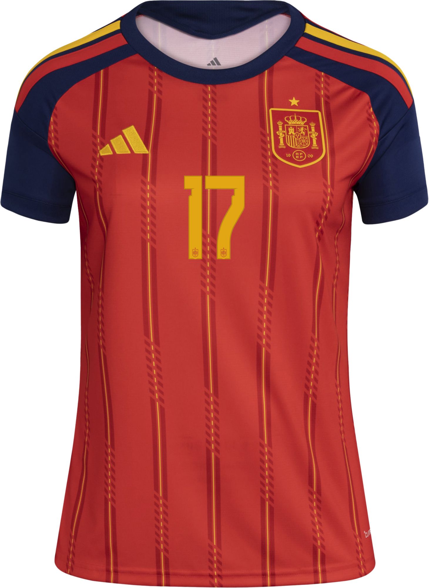 adidas Women's Spain Nico Williams #17 2026 Home Replica Jersey product image