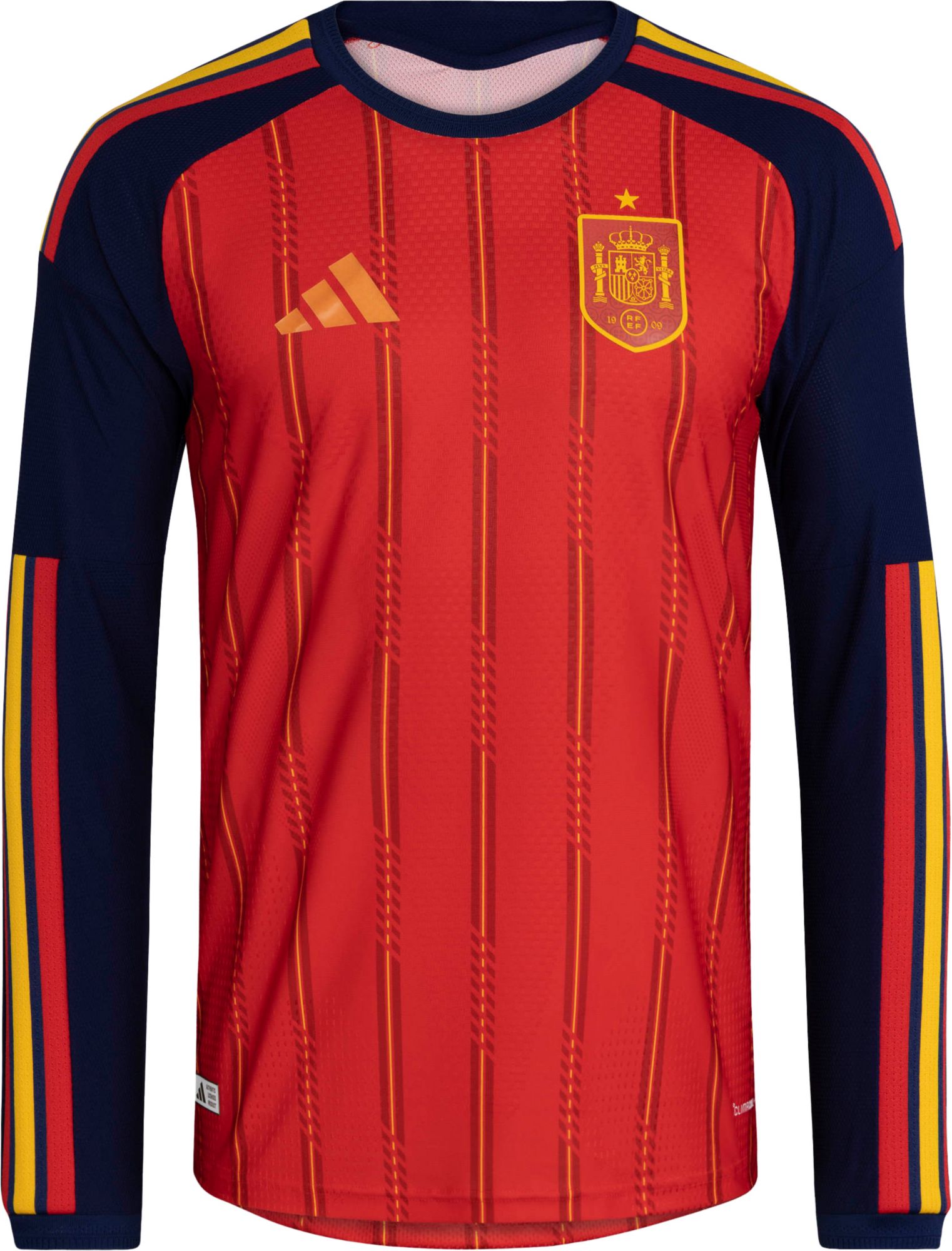 adidas Adult Spain 2026 Home Long Sleeve Authentic Jersey product image