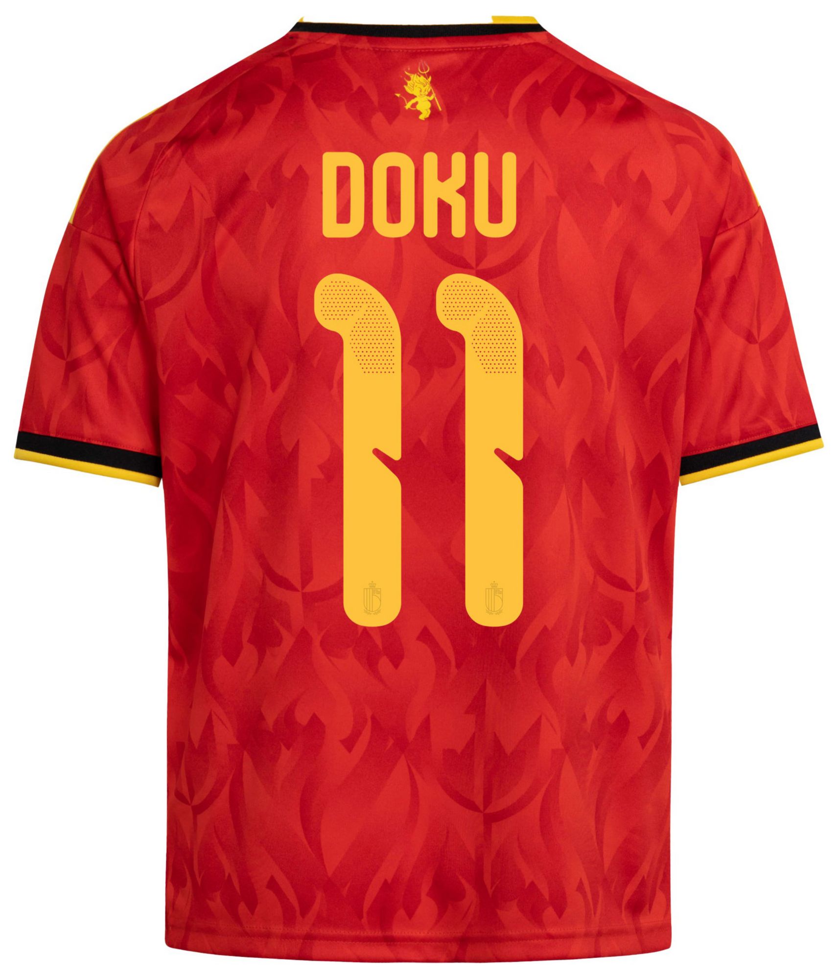 adidas Youth Belgium Jeremy Doku #11 2026 Home Replica Jersey product image