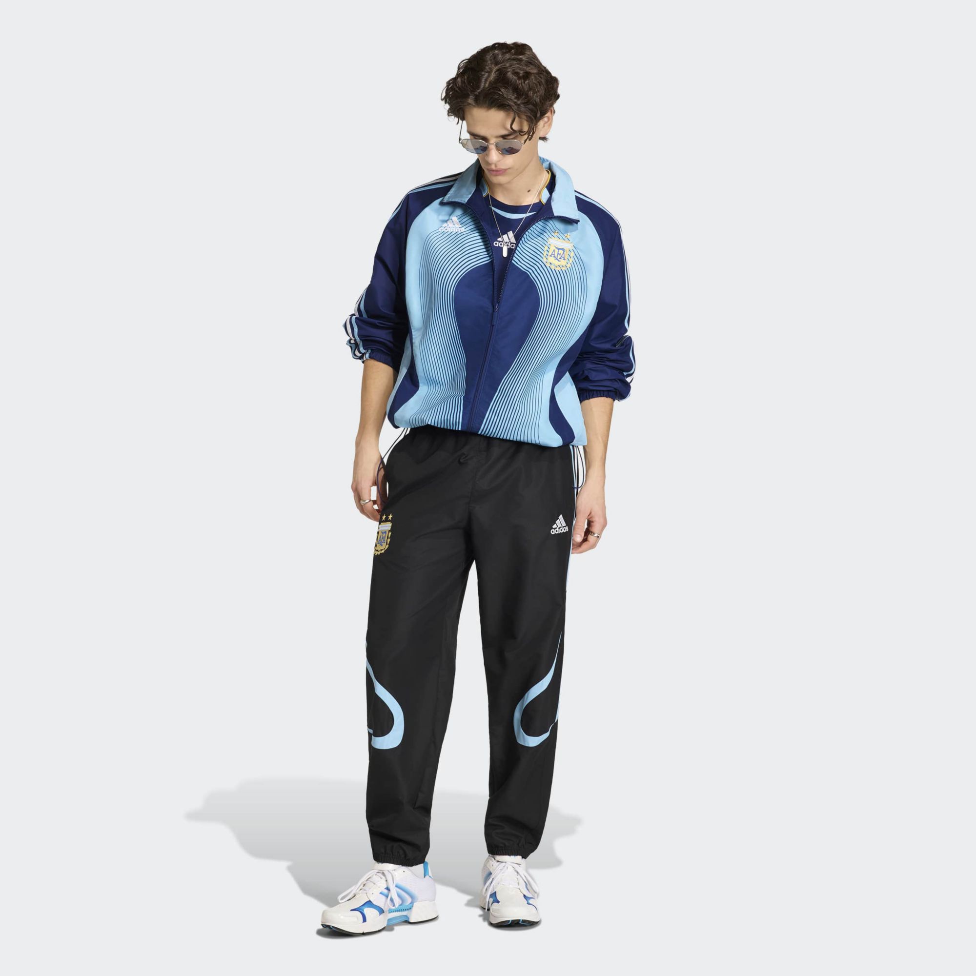adidas Adult Argentina 2006 Bring Back Vintage Track Pants product image