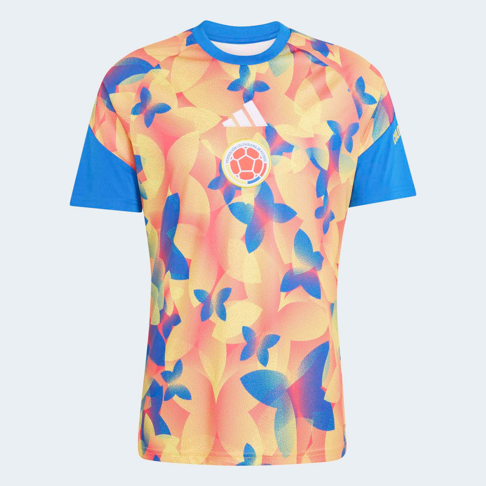 adidas Adult Colombia Glory Blue 2026 Home Prematch Jersey product image