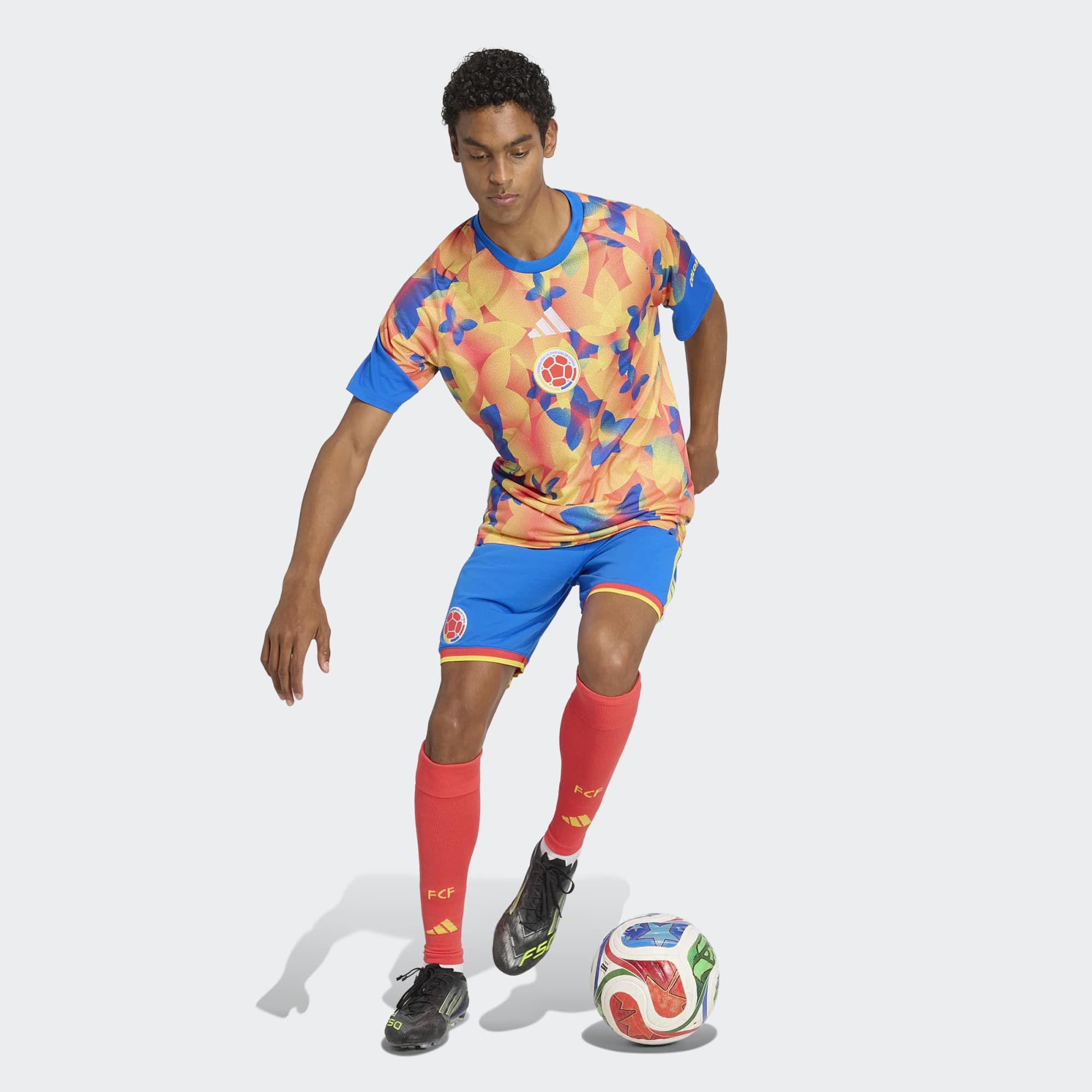 adidas Adult Colombia Glory Blue 2026 Home Prematch Jersey product image