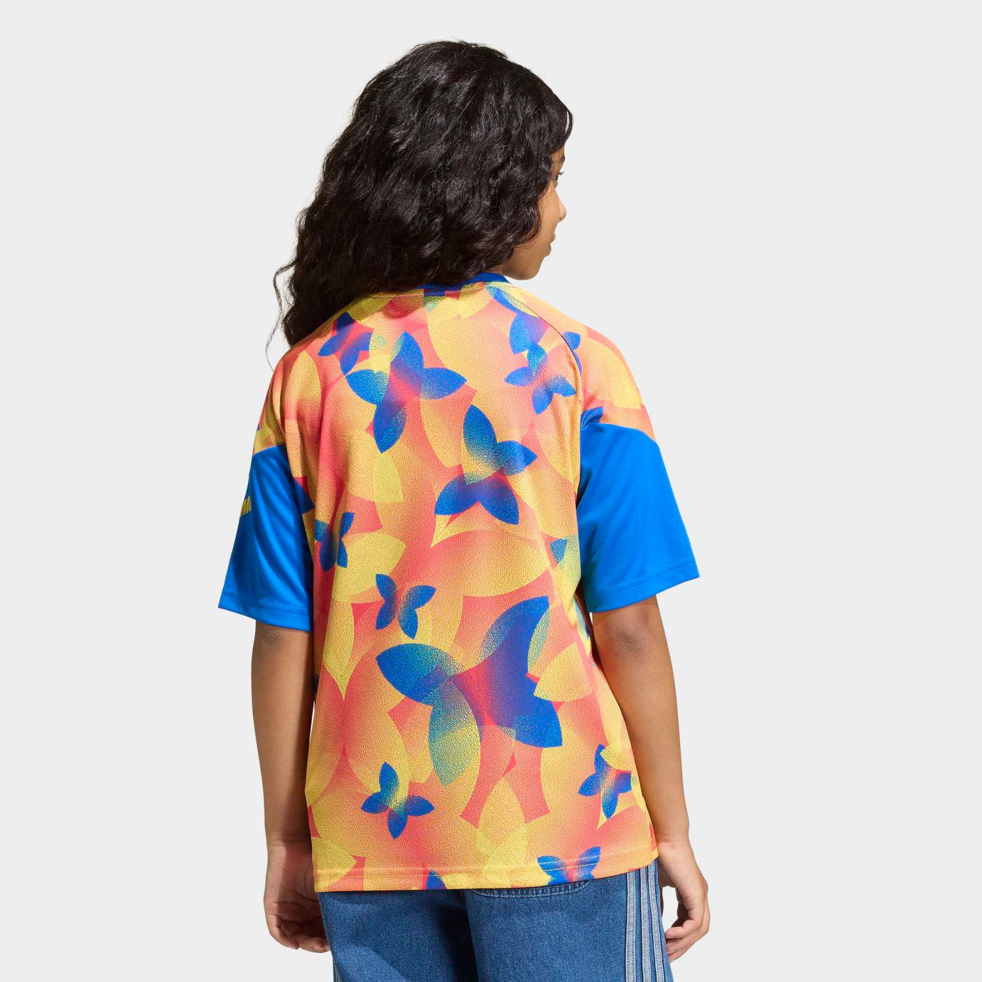 adidas Youth Colombia Glory Blue 2026 Home Prematch Jersey product image