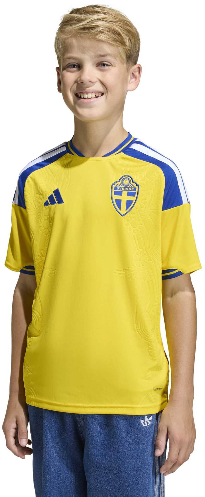 adidas Youth Sweden Home Replica Jersey product image