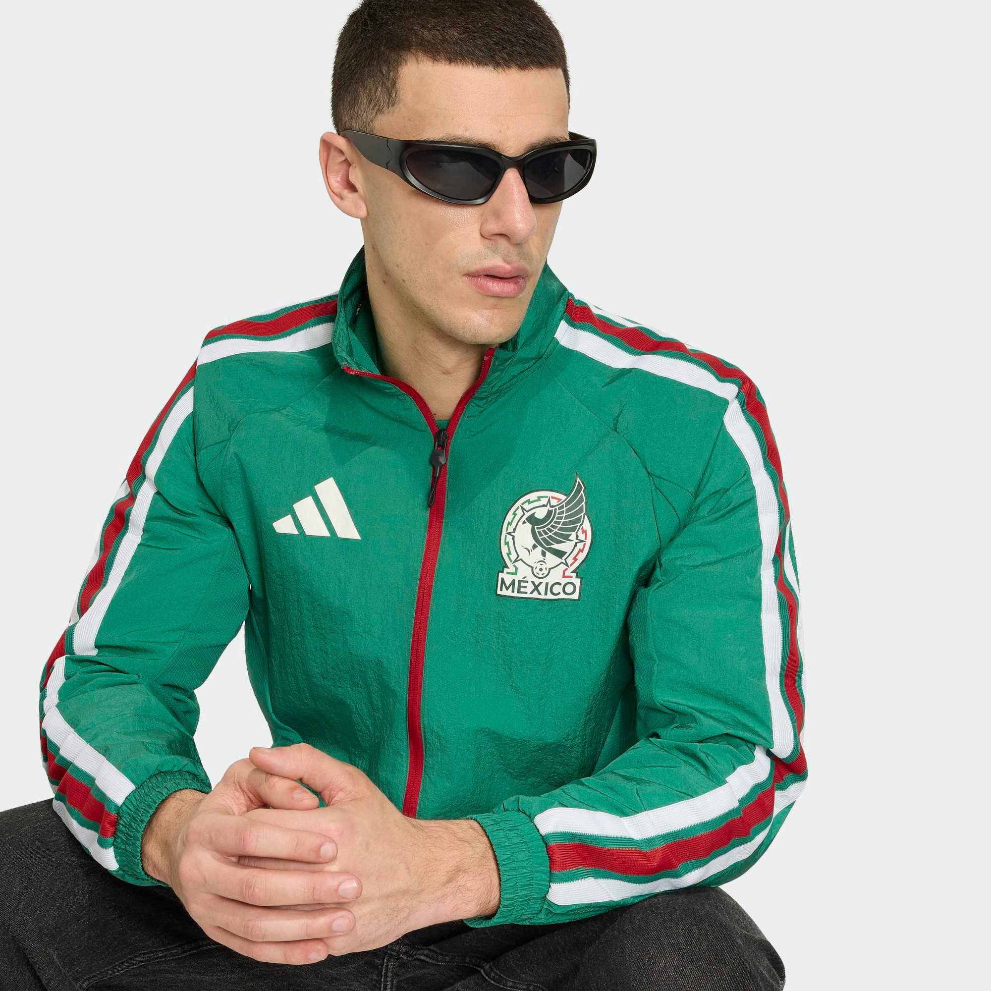 adidas Adult Mexico Green 2026 Anthem Jacket product image