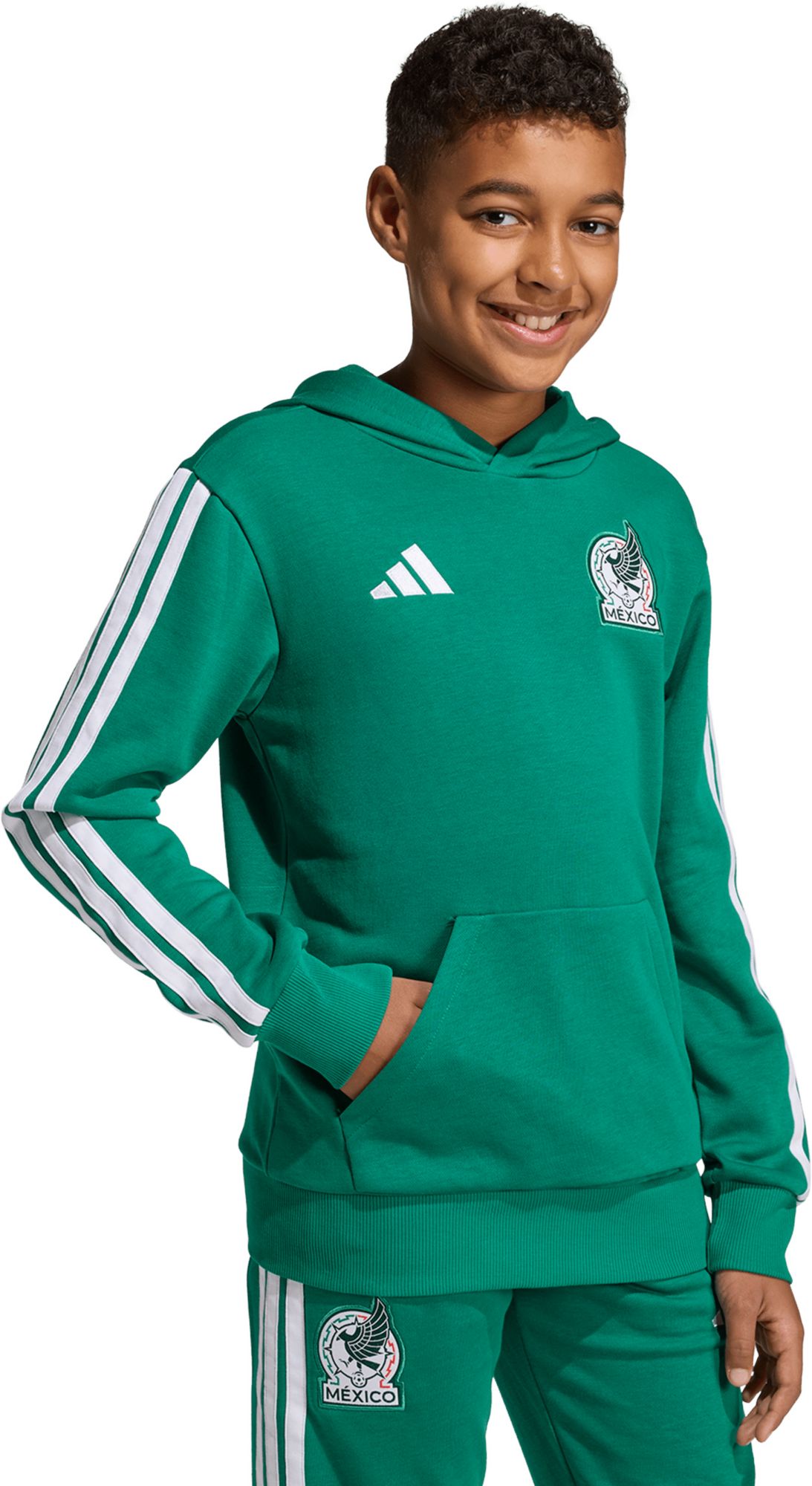 adidas Youth Mexico 2026 DNA Hoodie product image
