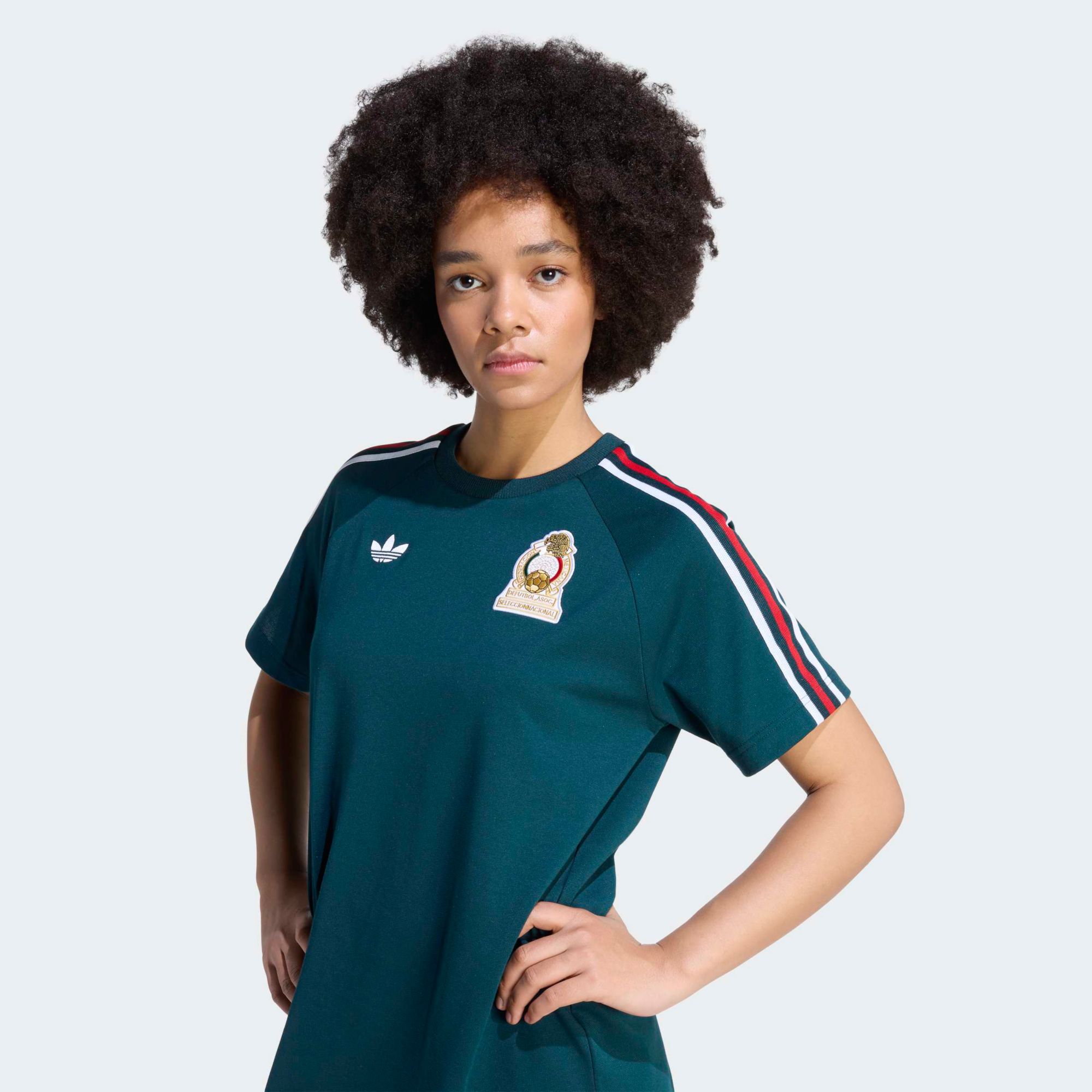 adidas Women's Mexico 2026 Green Originals Dress product image