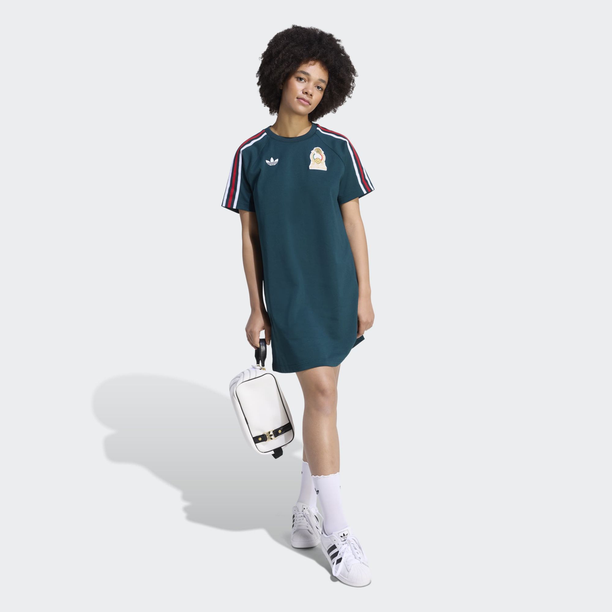 adidas Women's Mexico 2026 Green Originals Dress product image