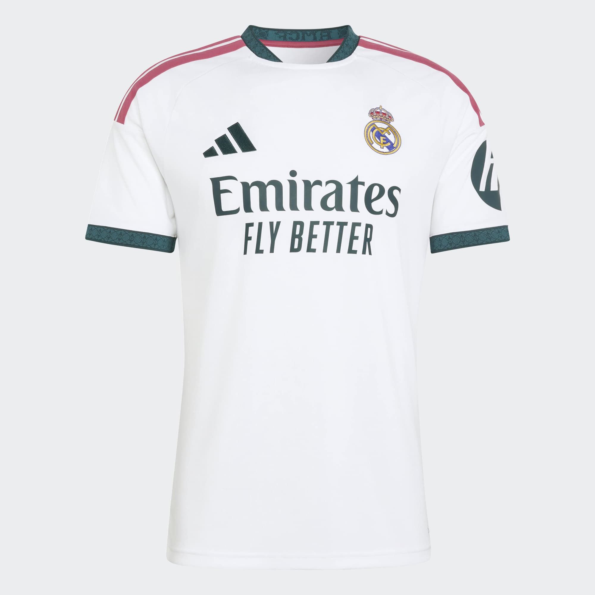 adidas Adult Real Madrid 2026 White Home Replica Jersey product image