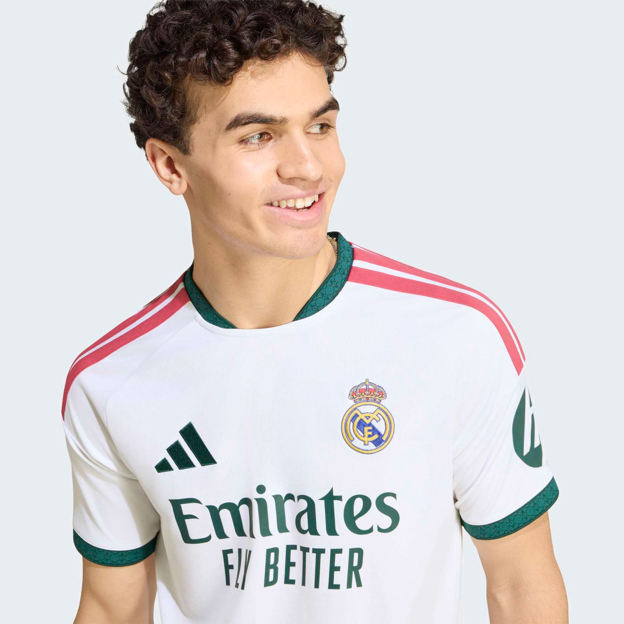 adidas Adult Real Madrid 2026 White Home Replica Jersey product image