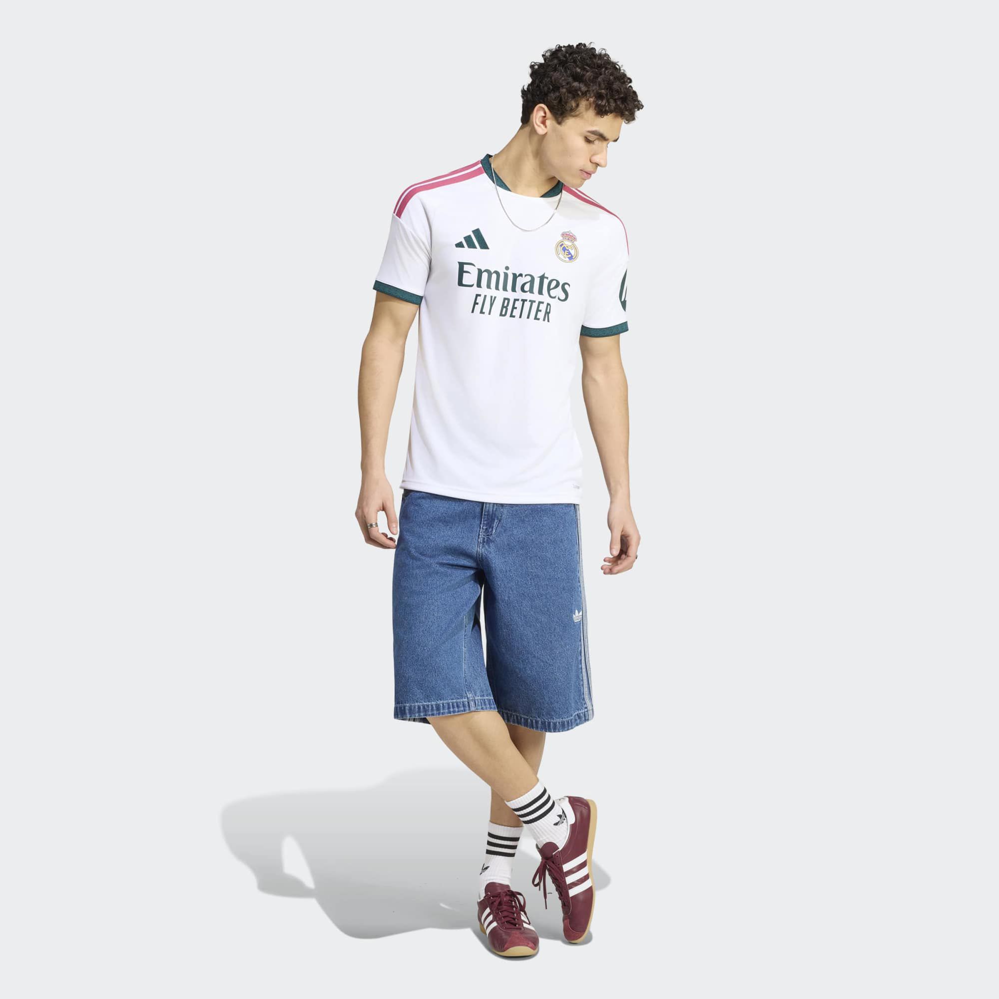 adidas Adult Real Madrid 2026 White Home Replica Jersey product image
