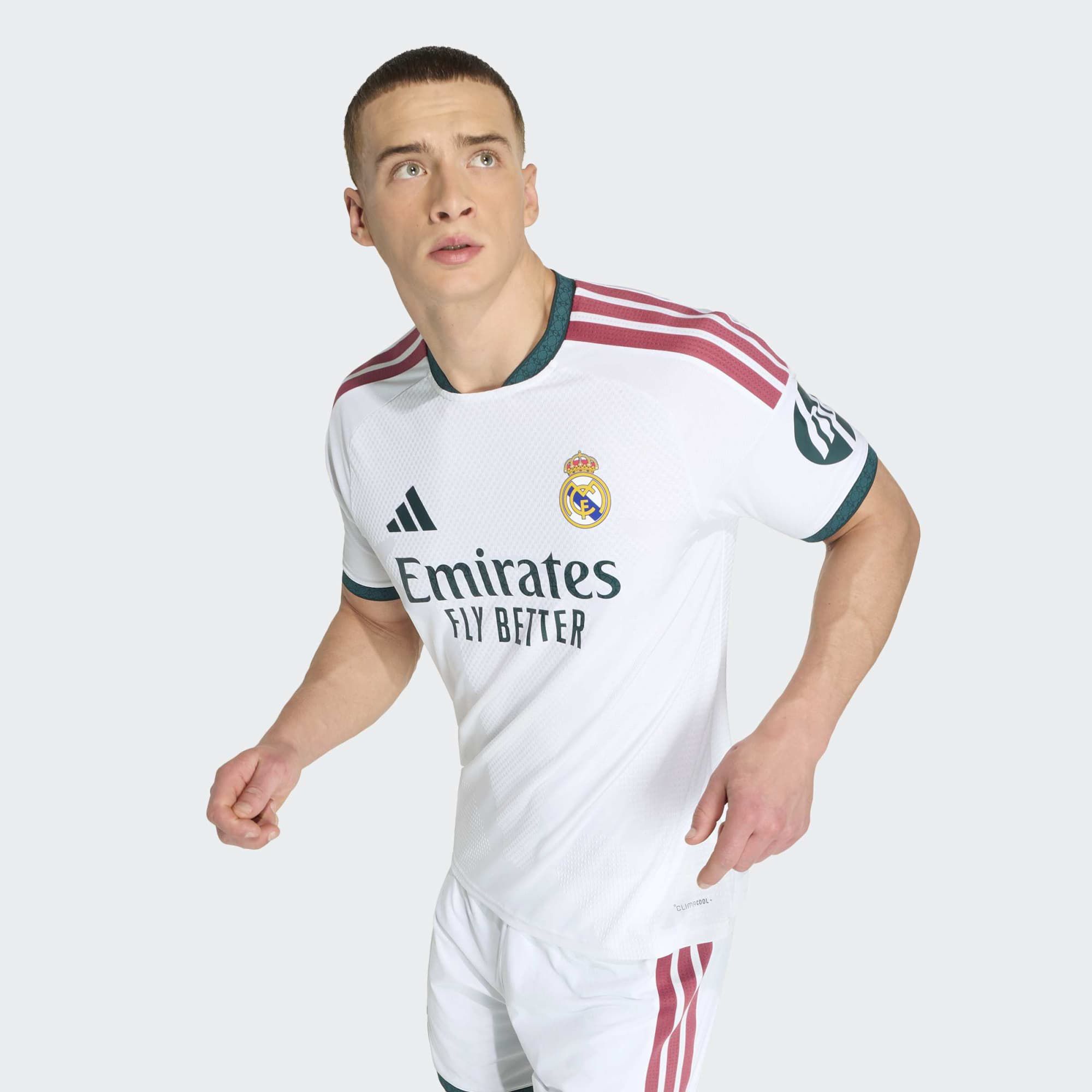 adidas Adult Real Madrid 2026 White Home Authentic Jersey product image