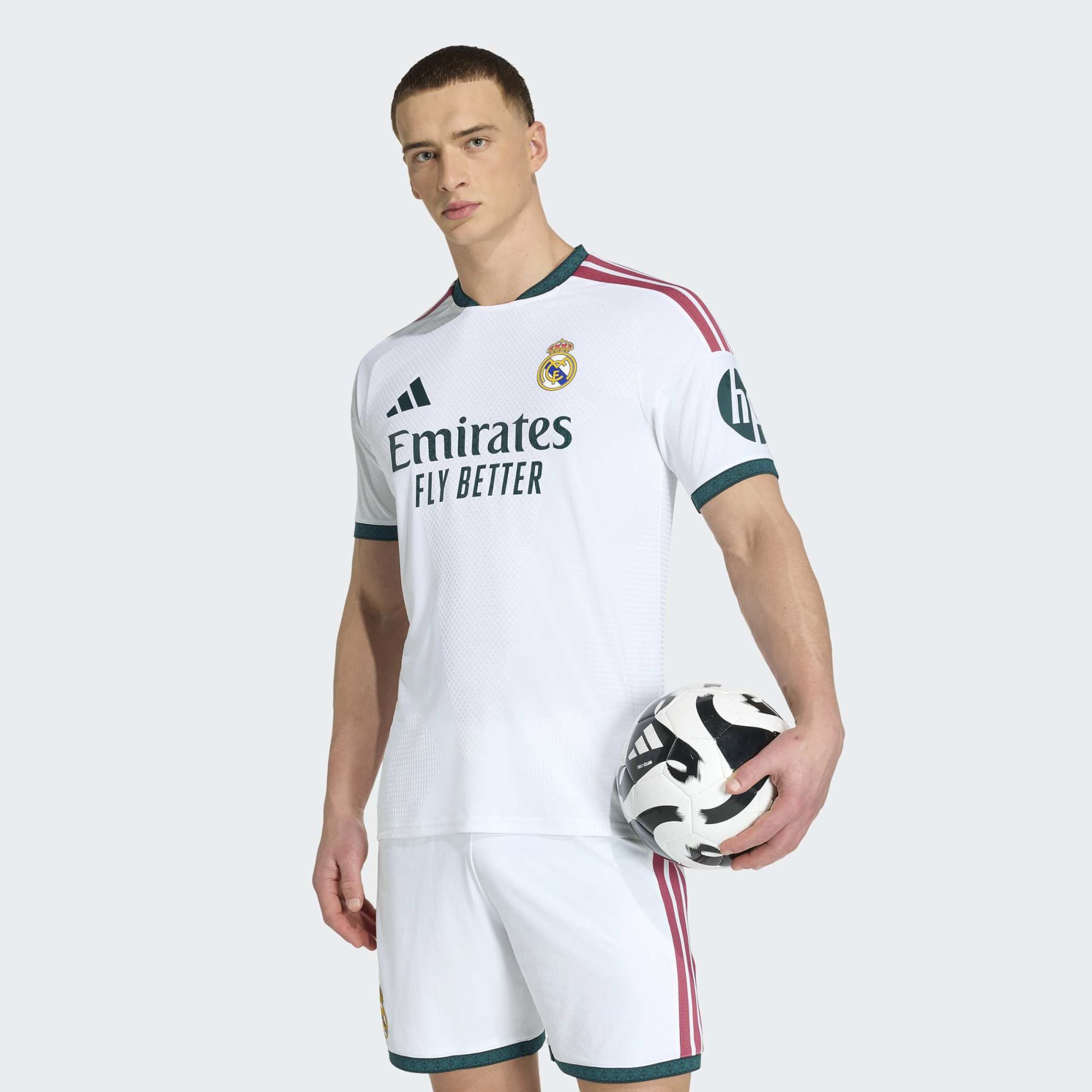 adidas Adult Real Madrid 2026 White Home Authentic Jersey product image