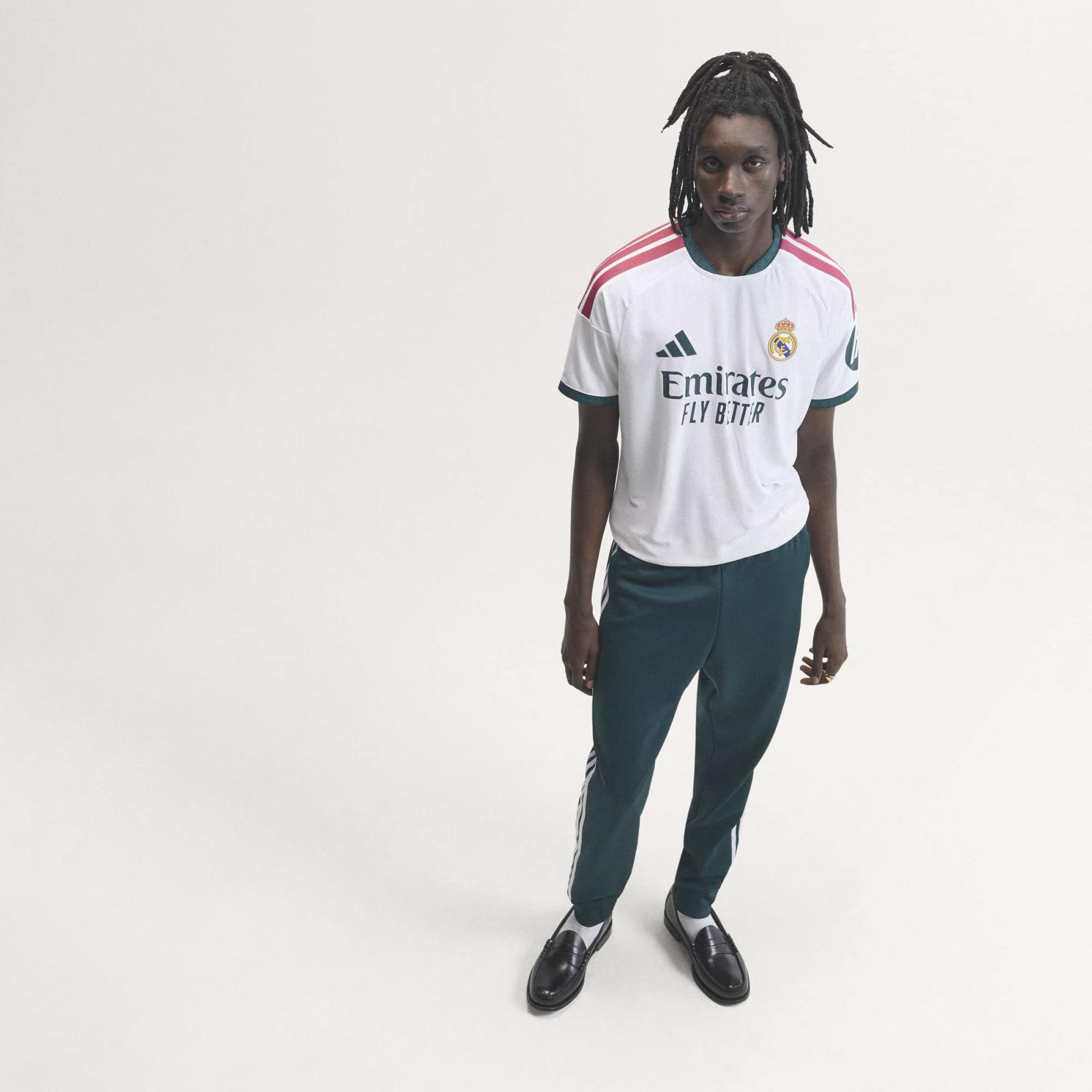 adidas Adult Real Madrid 2026 White Home Authentic Jersey product image