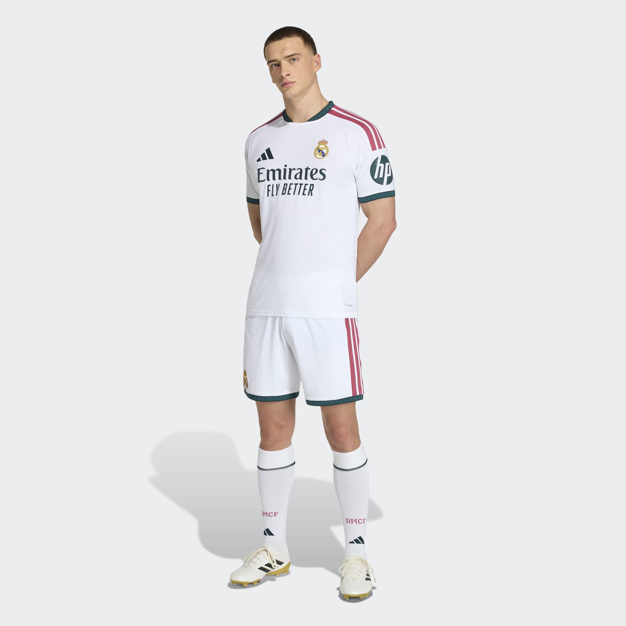 adidas Adult Real Madrid 2026 White Home Authentic Jersey product image