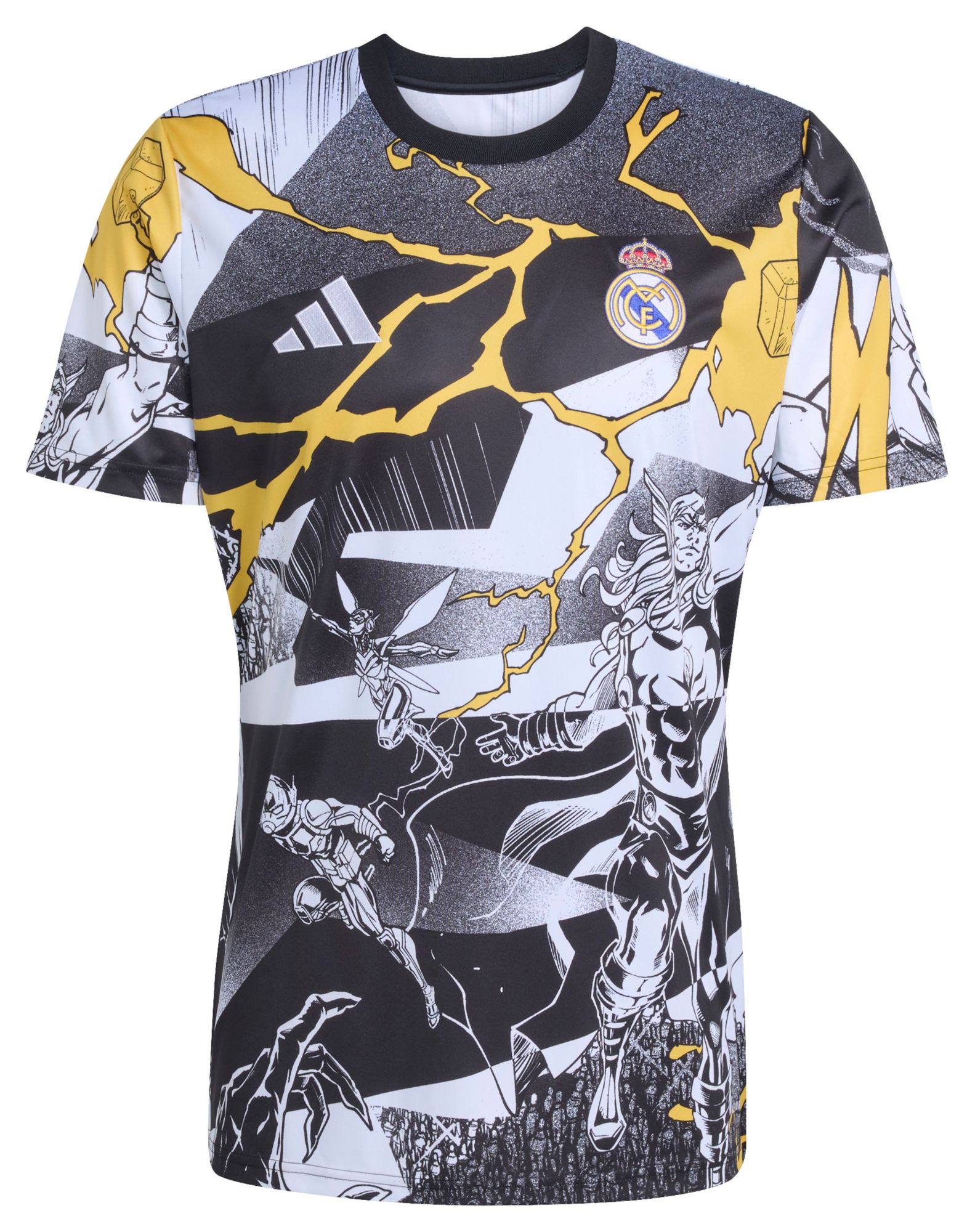 adidas Adult Real Madrid x Avengers Prematch Jersey product image