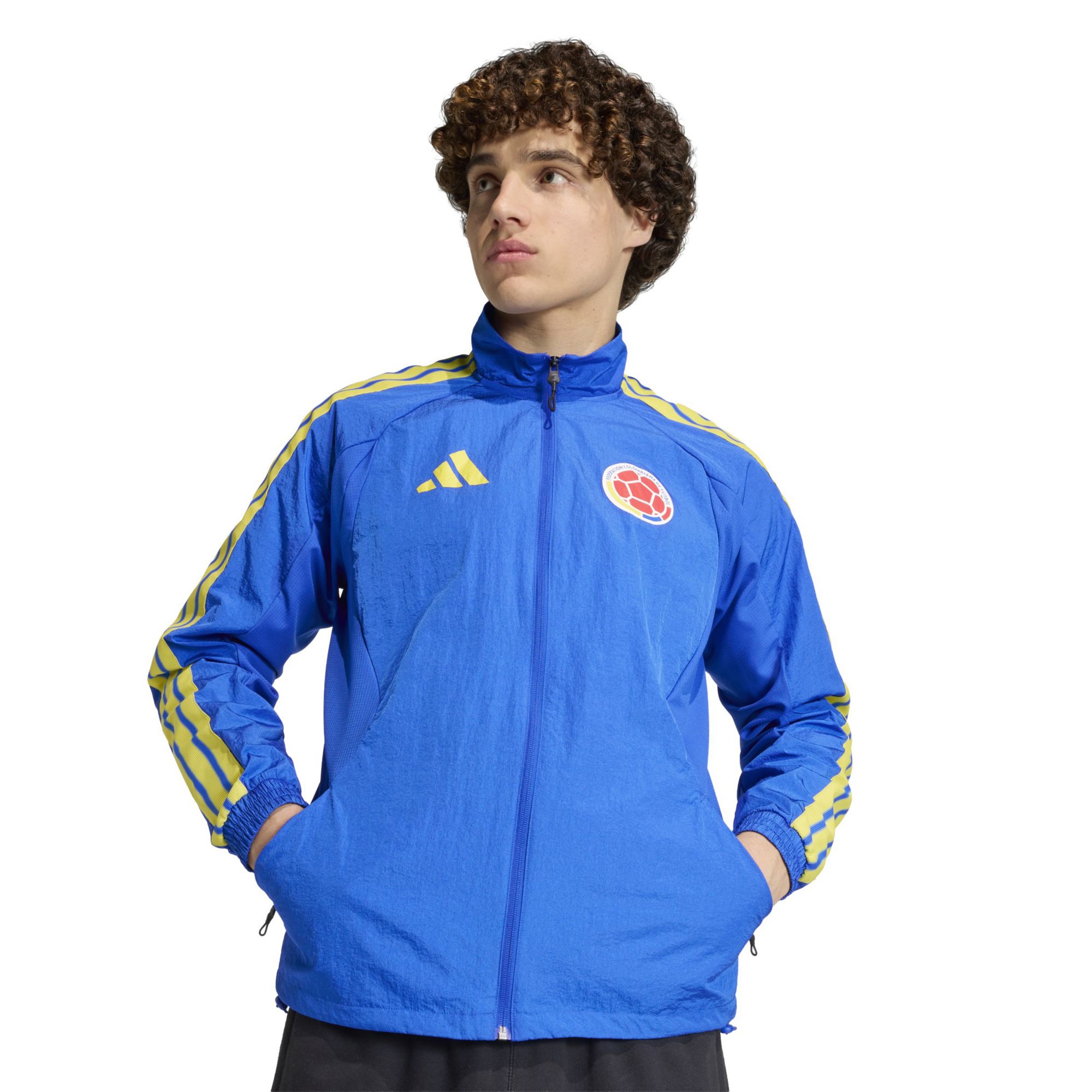adidas Adult Colombia Glory Blue 2026 Anthem Jacket product image