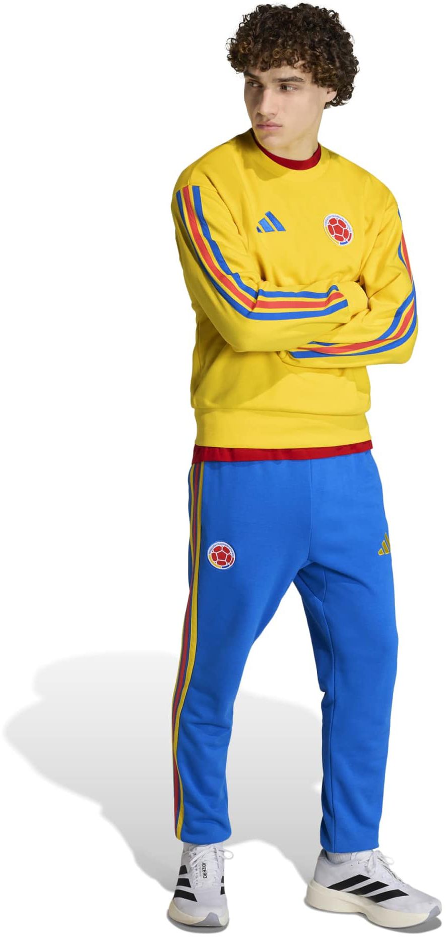 adidas Adult Colombia 2026 DNA Crewneck Sweatshirt product image